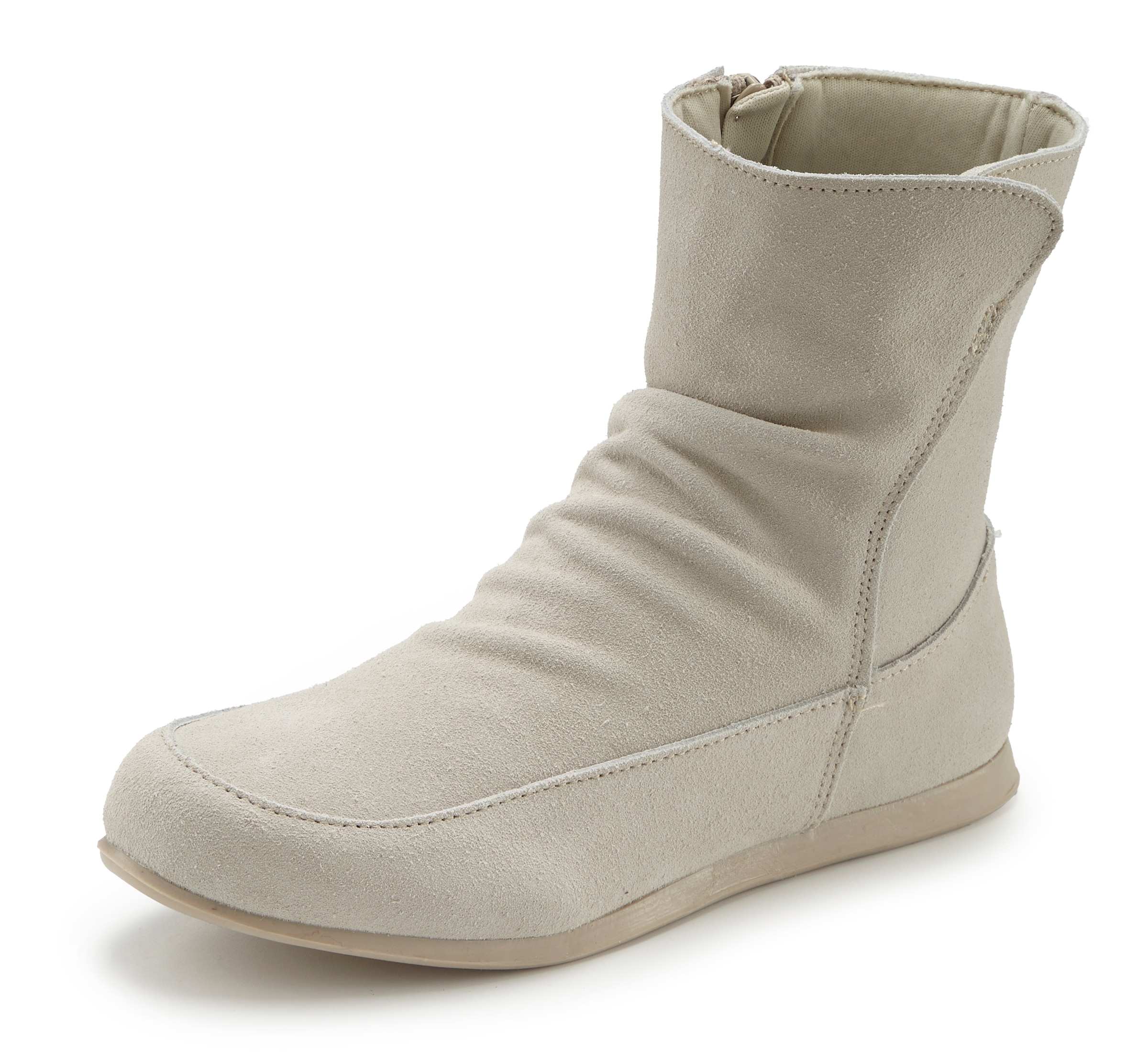 Vivance Stiefelette »Stiefel, Boots«, aus hochwertigem Leder mit Reissverschluss