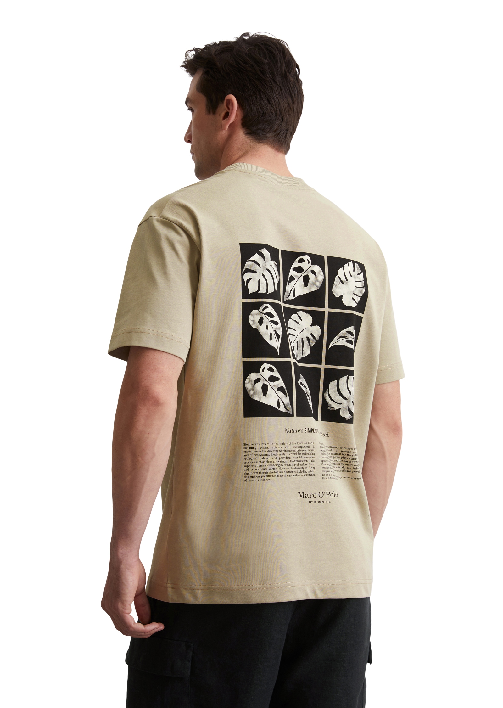 Marc O'Polo T-Shirt, mit grossem Rückenprint