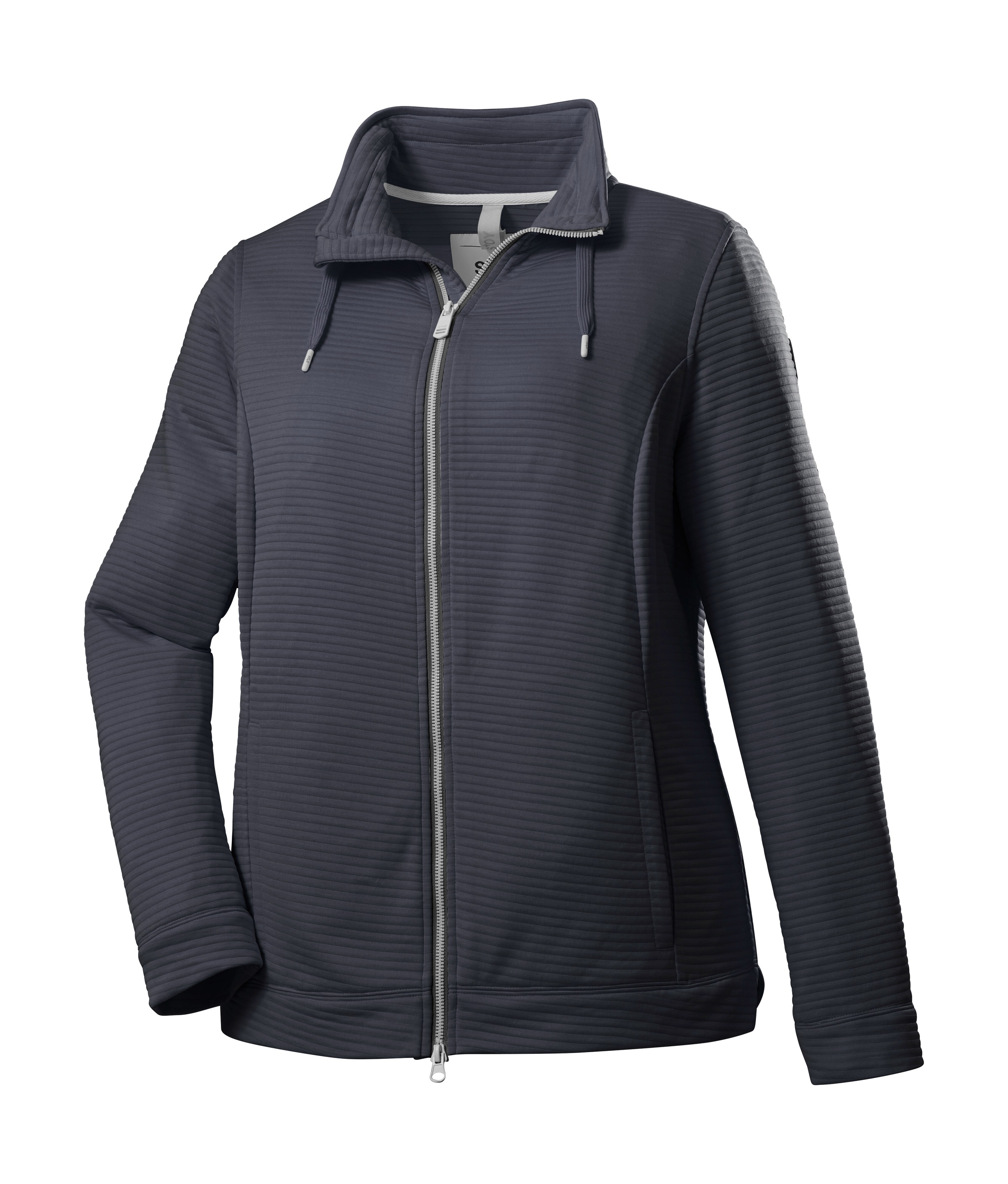STOY Strickjacke »STS 13 WMN FLX JCKT«, Leichte Powerstretchjacke mit 4-Wege-Stretch und Kinnschutz
