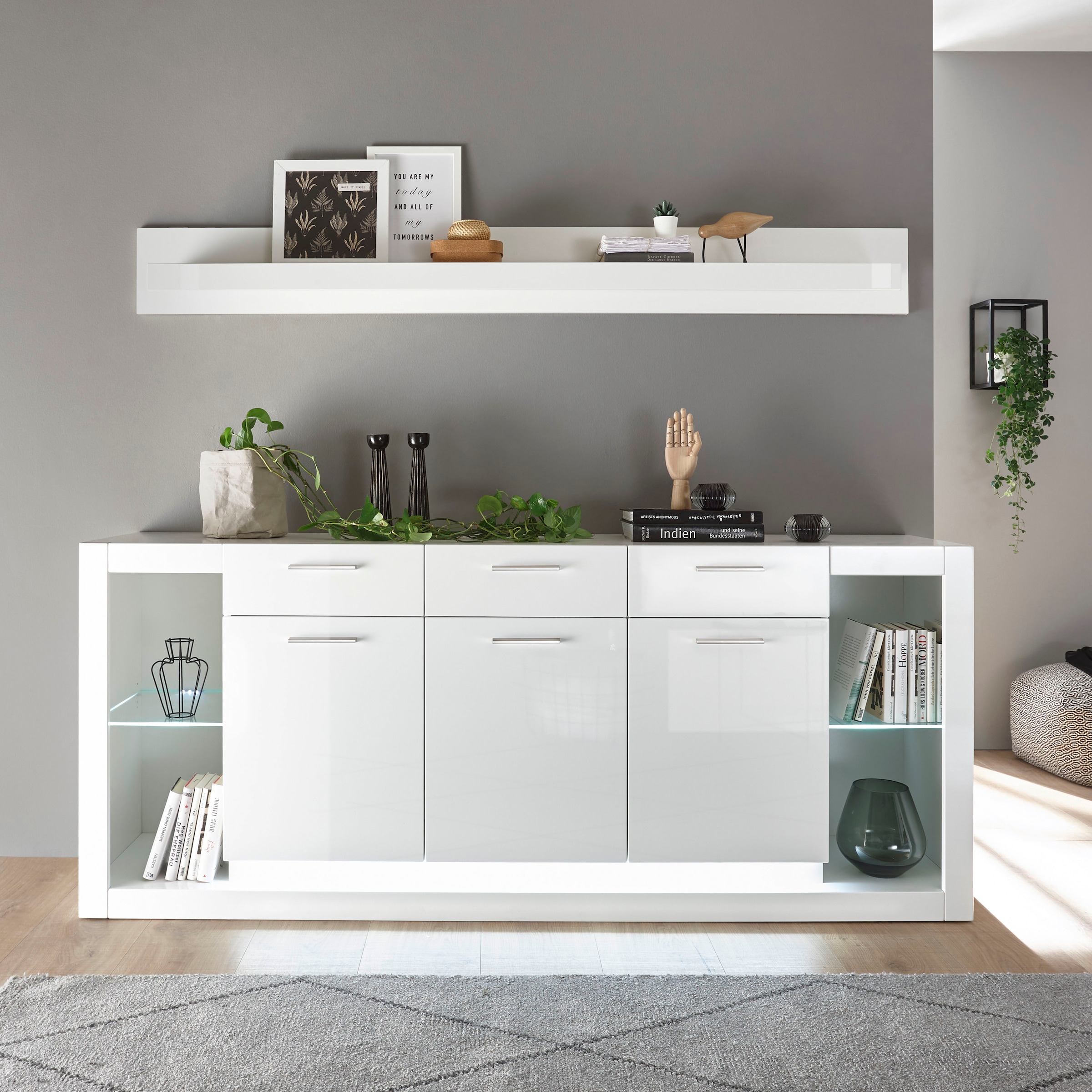 198 ca. Sideboard Places Style online shoppen of | cm »MERAN«, Breite Jelmoli-Versand