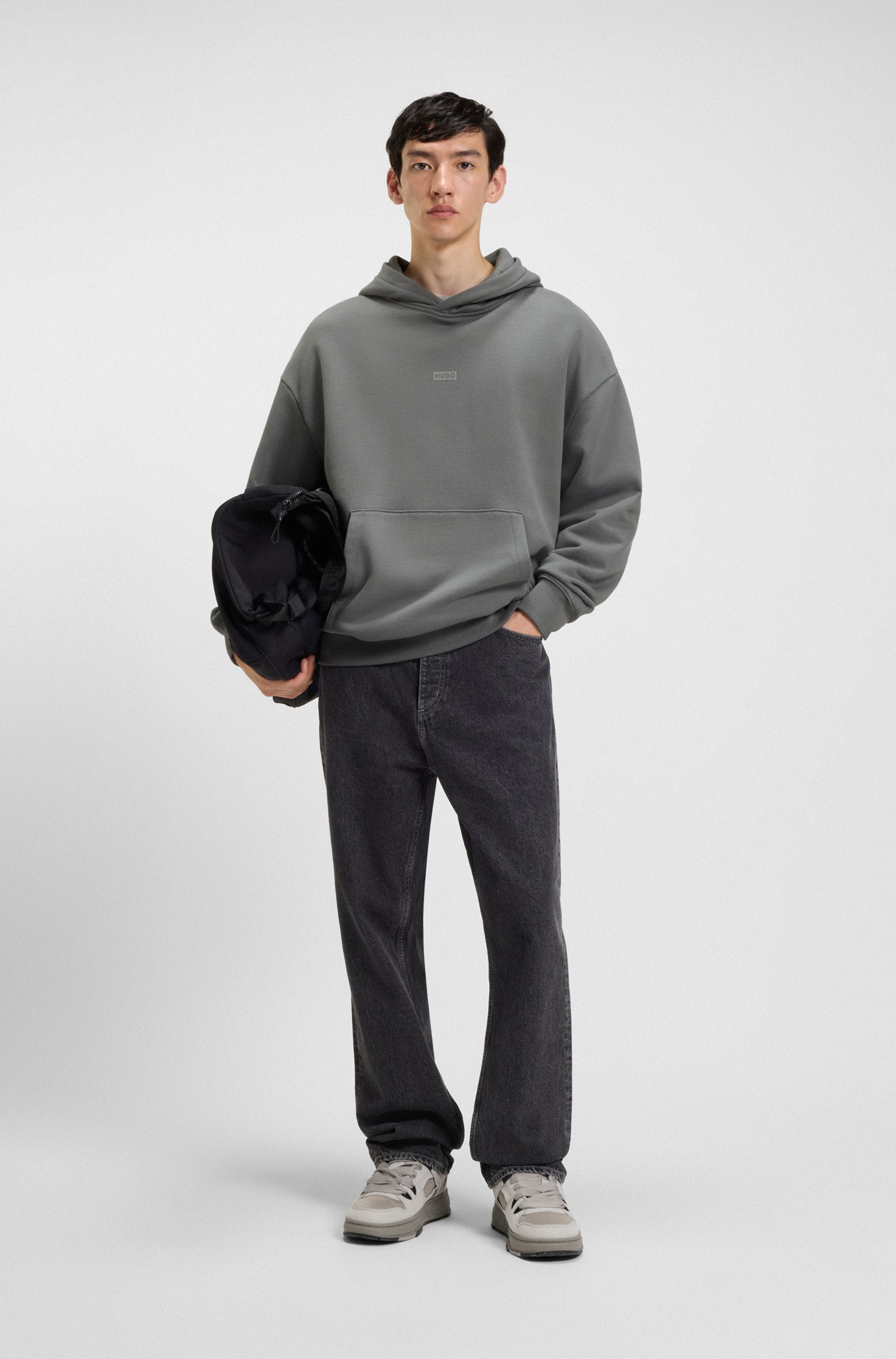 HUGO Blue Hoodie »Nazardo«