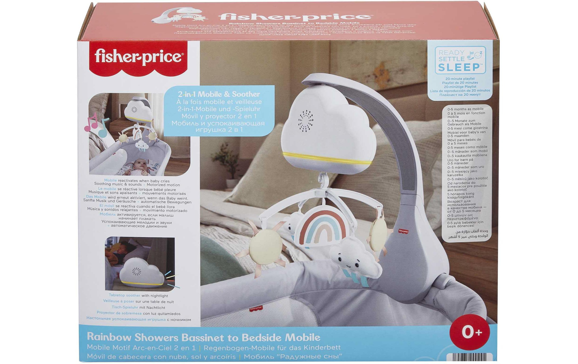 Fisher-Price® Mobile »Regenbogen-Mobile und Spieluhr«