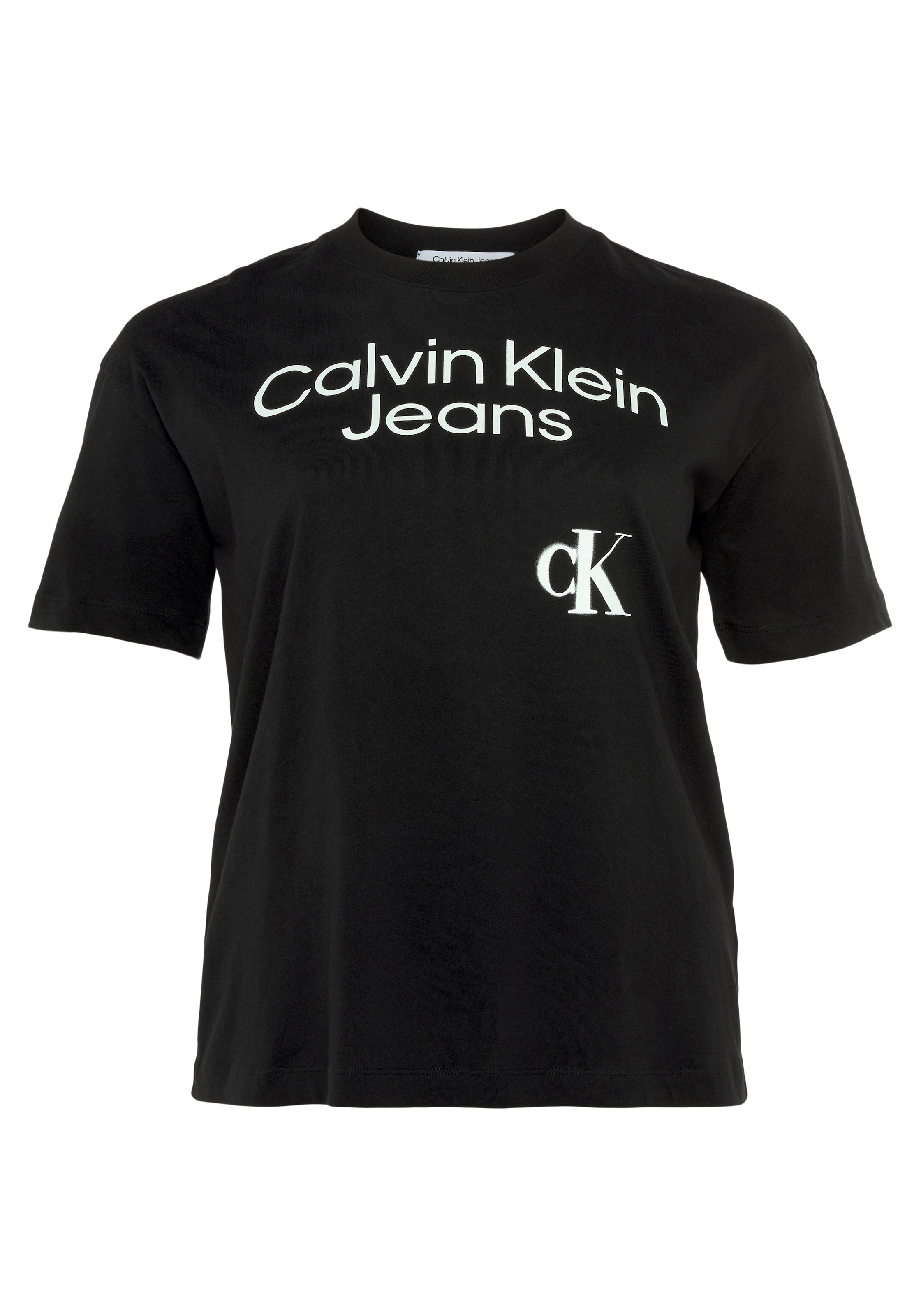 Calvin Jeans Klein bestellen T-Shirt, mit Jelmoli-Versand online grossem | Logoschriftzug