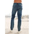 Buffalo 5-Pocket-Jeans »Straight-fit Jeans«, aus elastischer Denim-Qualität