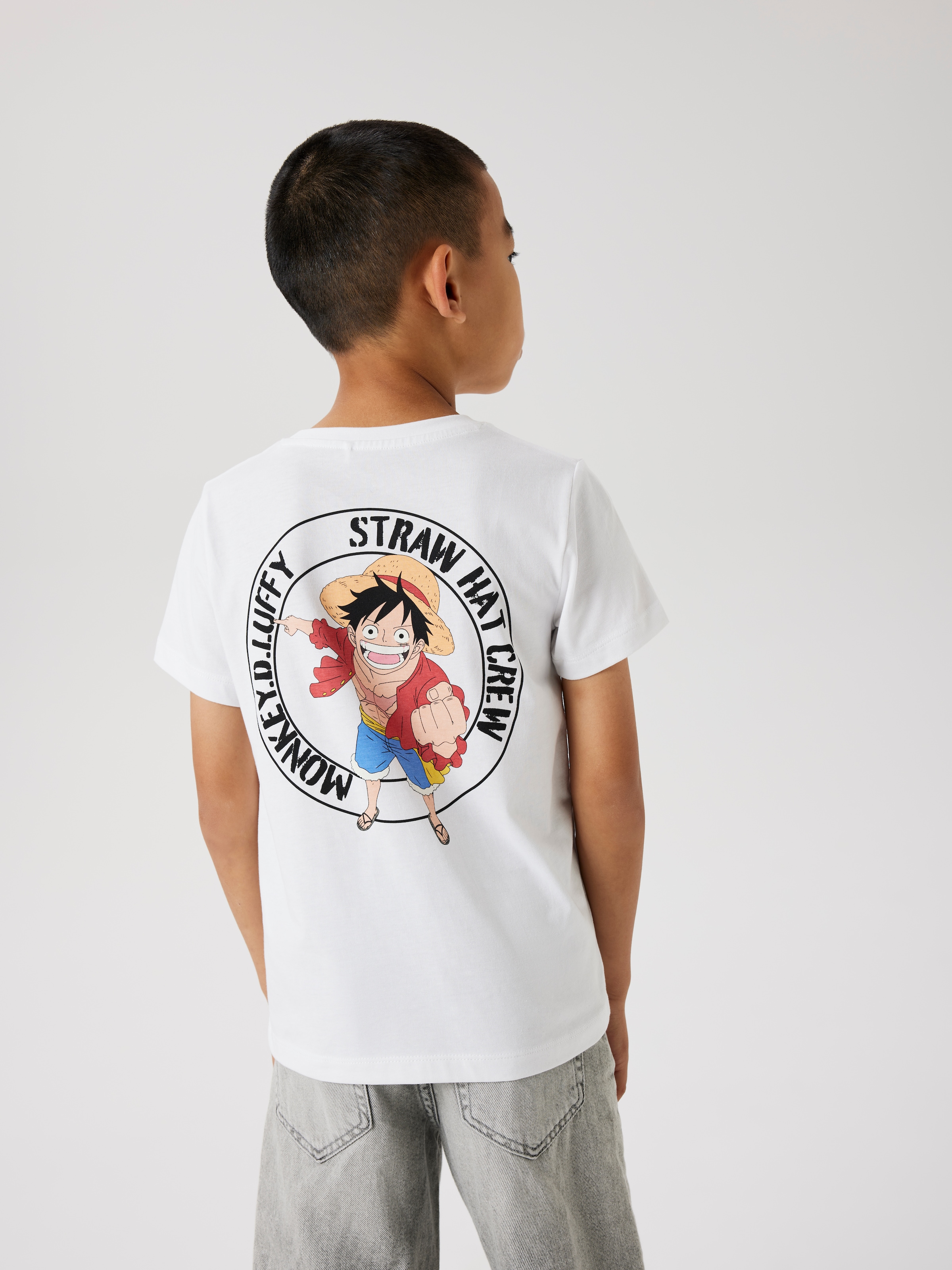 Name It T-Shirt »NKMDIO ONEPIECE SS NREG TOP BOX NOOS VDE« Set, mit kleinem Brust- und grossem Rückenmotiv