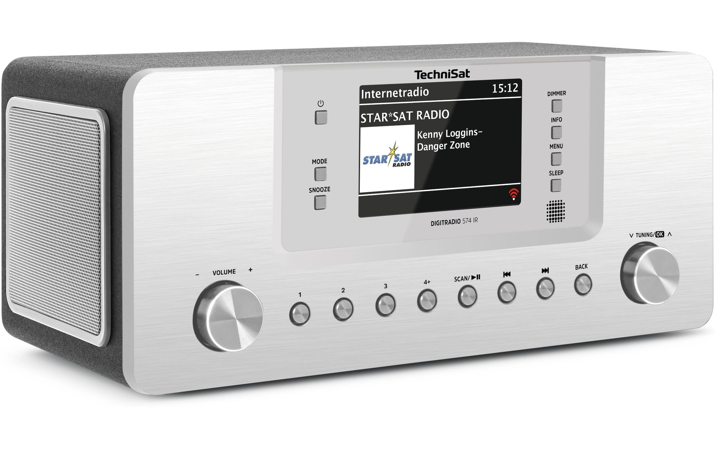 TechniSat Internet-Radio »DigitRadio 574 IR«, (Bluetooth Digitalradio (DAB+)-FM-Tuner-Internetradio)