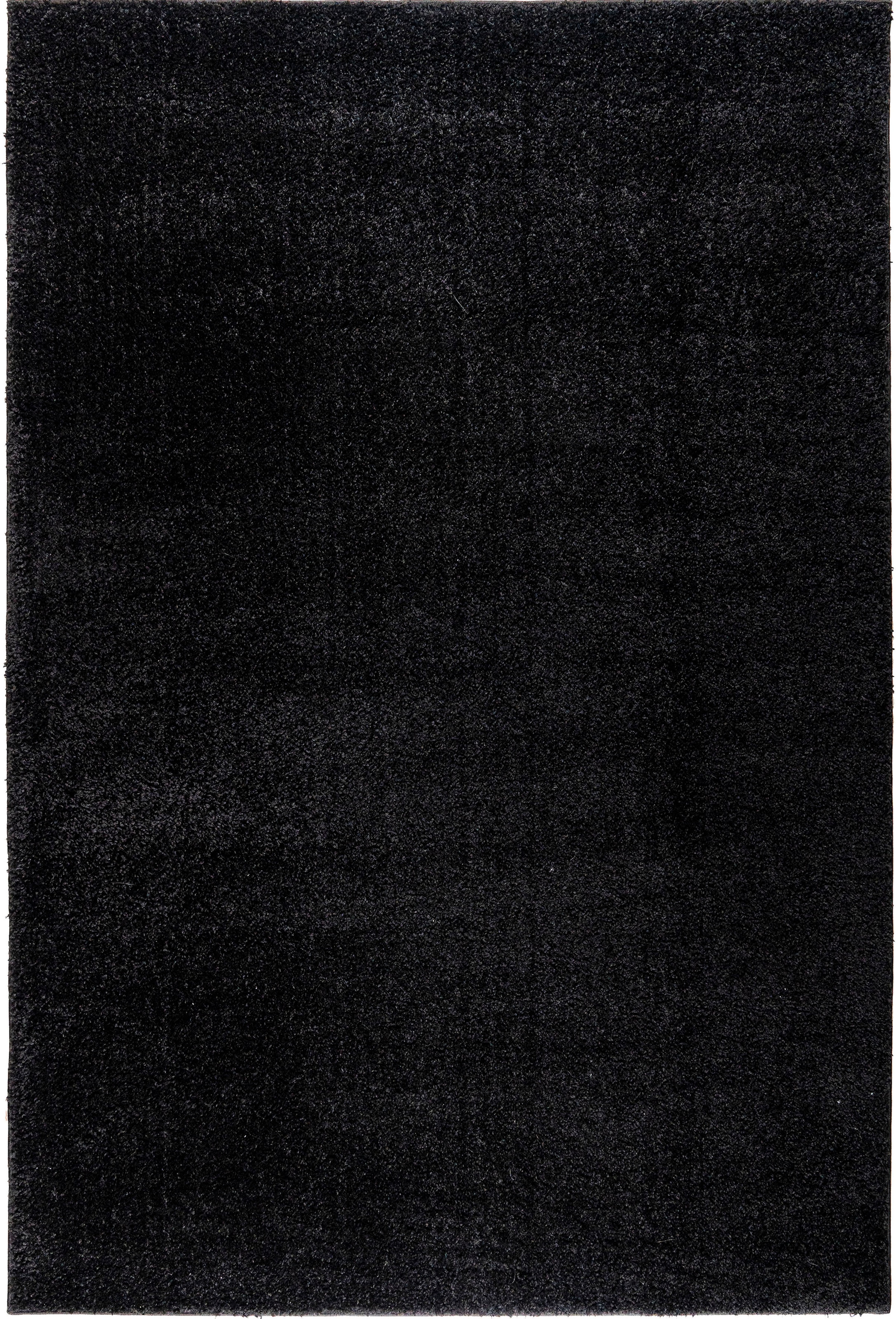 Home affaire Hochflor-Teppich »Viva«, rechteckig, 45 mm Höhe, Uni Farben, einfarbig, besonders weich und kuschelig