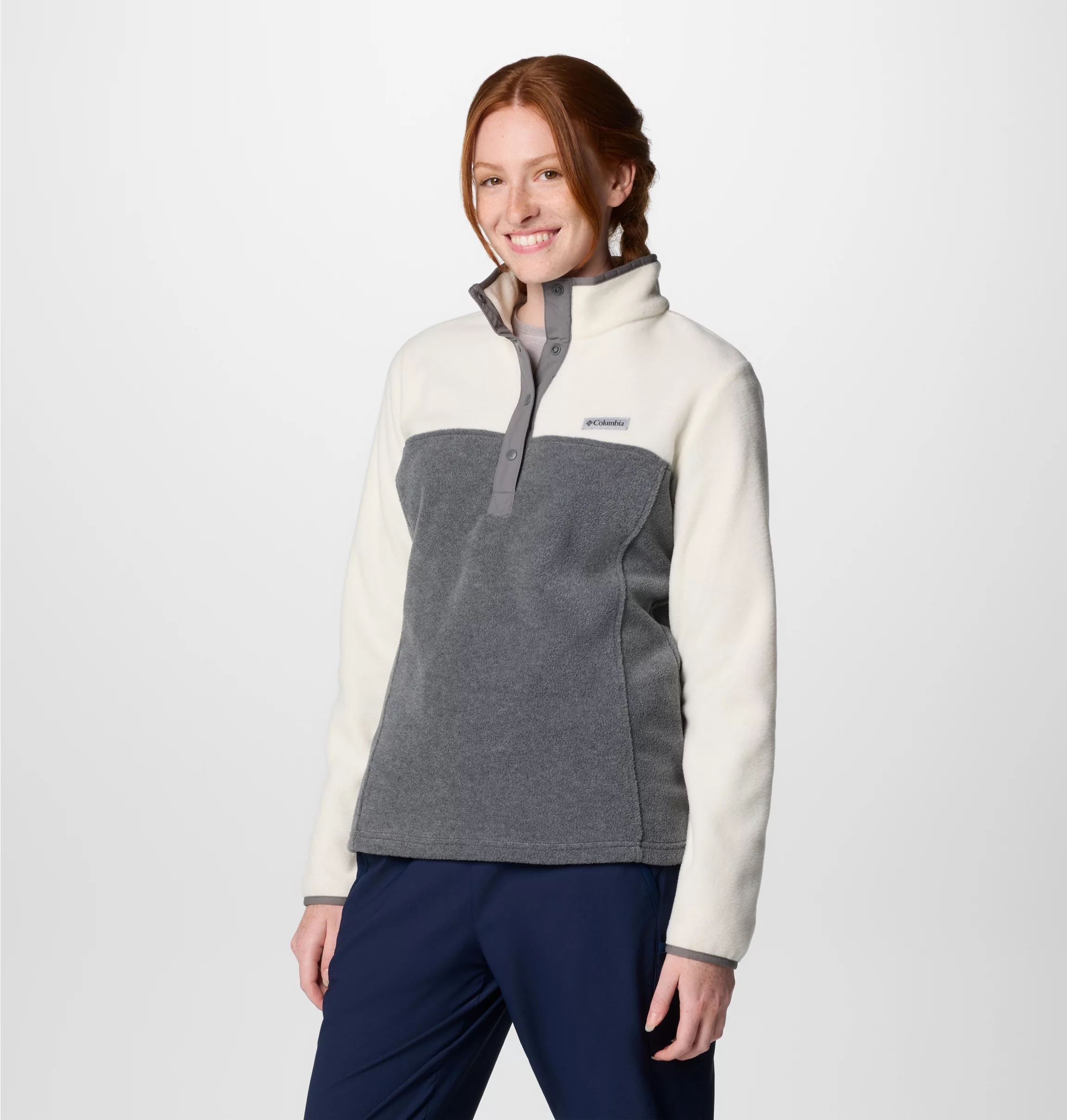 Columbia Fleecepullover »BENTON SPRINGS 1/2 SNAP PULL OVER II«, (1 tlg.)