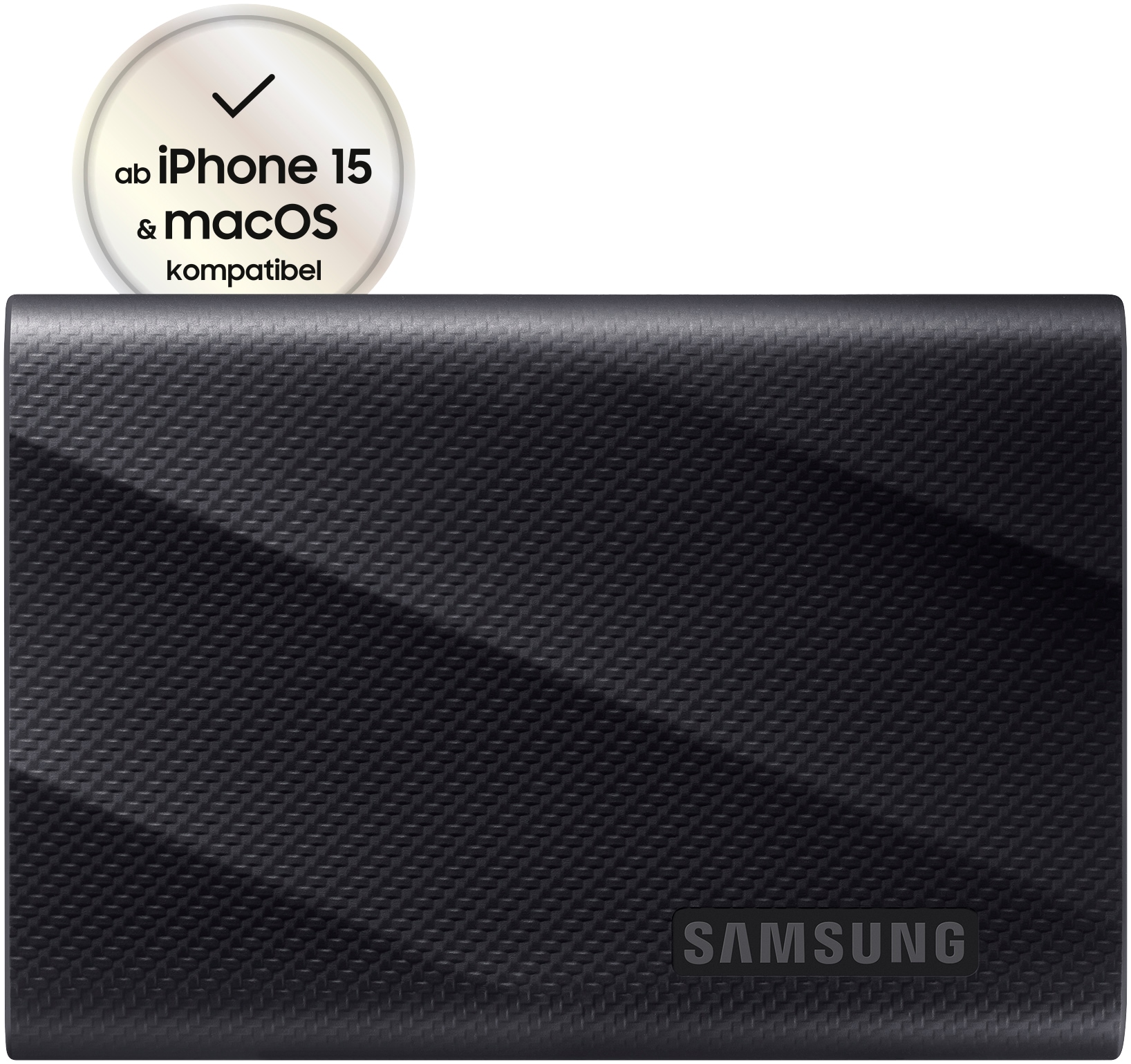 Samsung externe SSD "T9" 3.5 1 TB Anschluss USB Typ-C,3.2 Gen 2 (3.1 Gen 2)