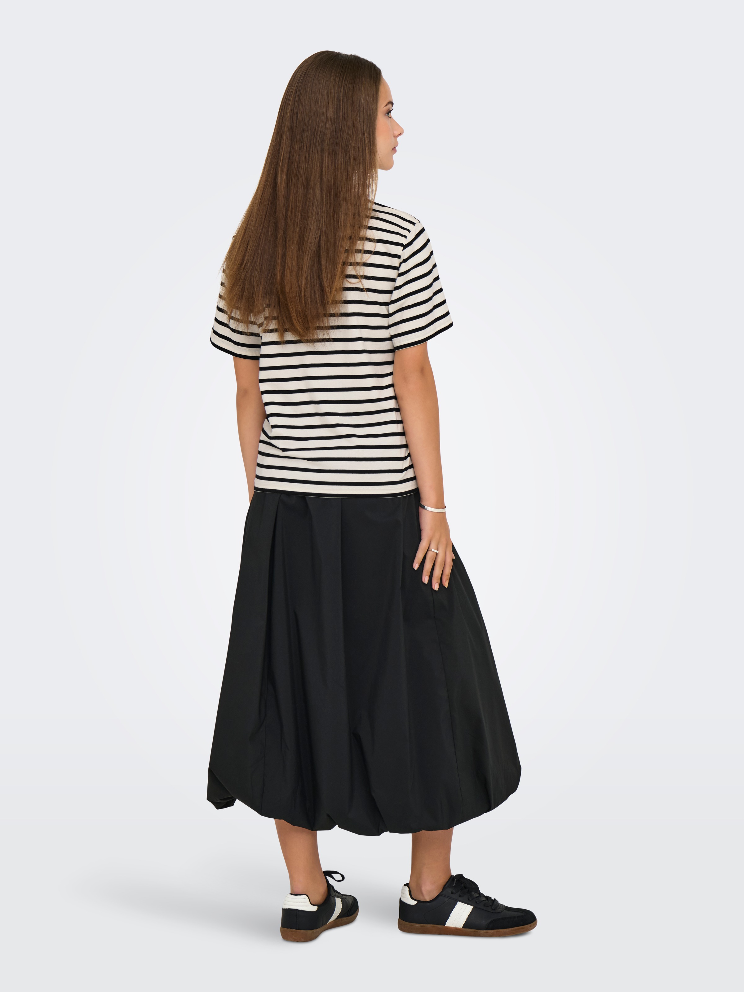 ONLY Kurzarmshirt »ONLLIVINA S/S STRIPE TEE JRS NOOS«