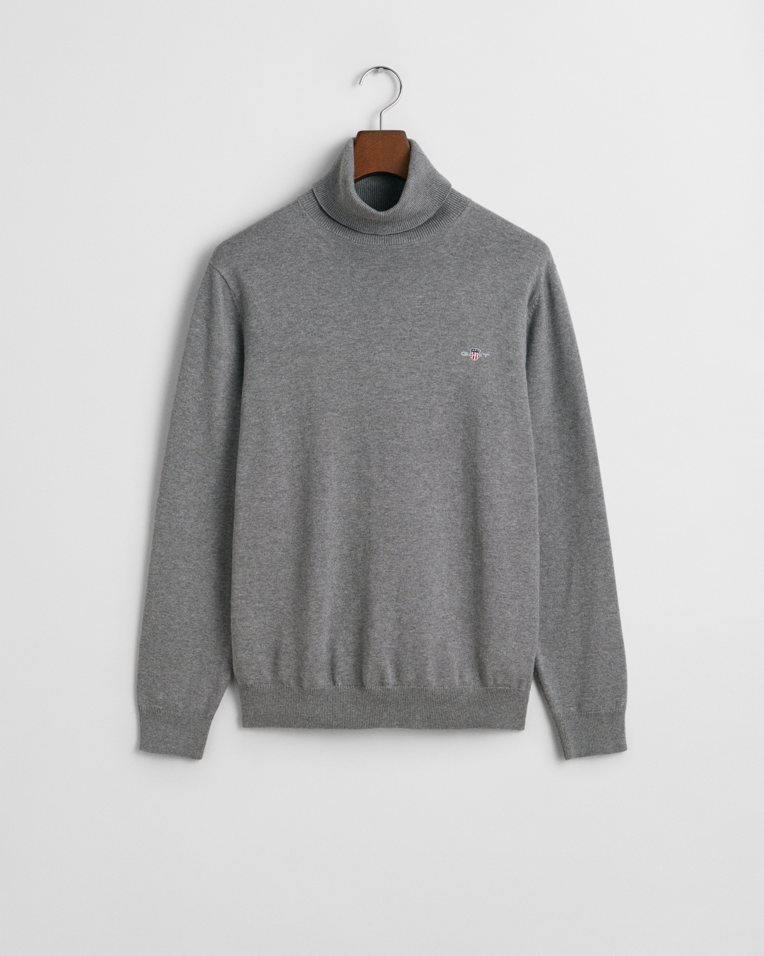 Gant Rollkragenpullover »CLASSIC COTTON ROLLERNECK«, Premium Rolli aus weicher 100% Baumwolle, Übergangspullover
