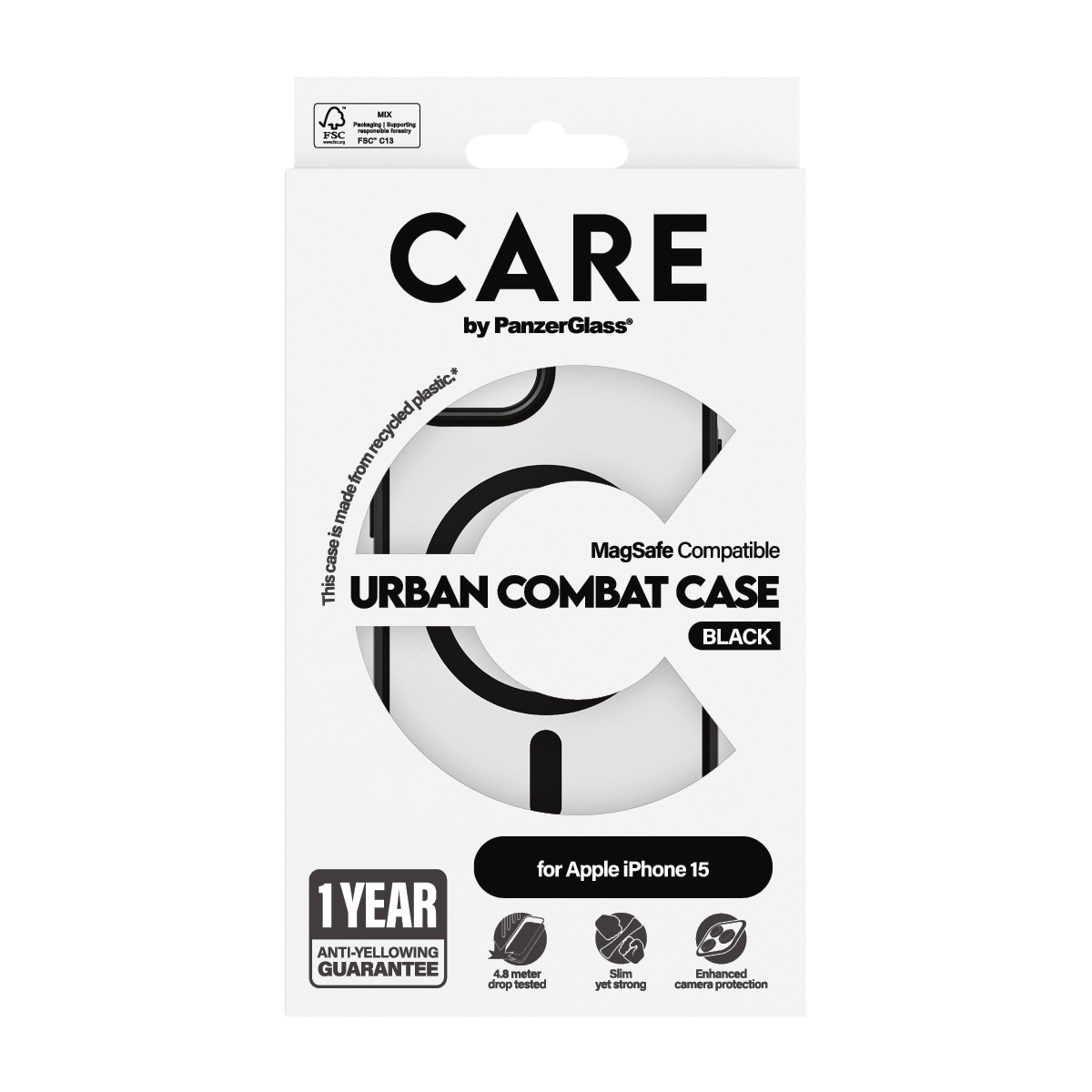 Handyhülle »Urban Combat Case mit MagSafe für Apple iPhone 15«, Backcover, Schutzhülle, Handyschutzhülle, Case, Schutzcase, stossfest