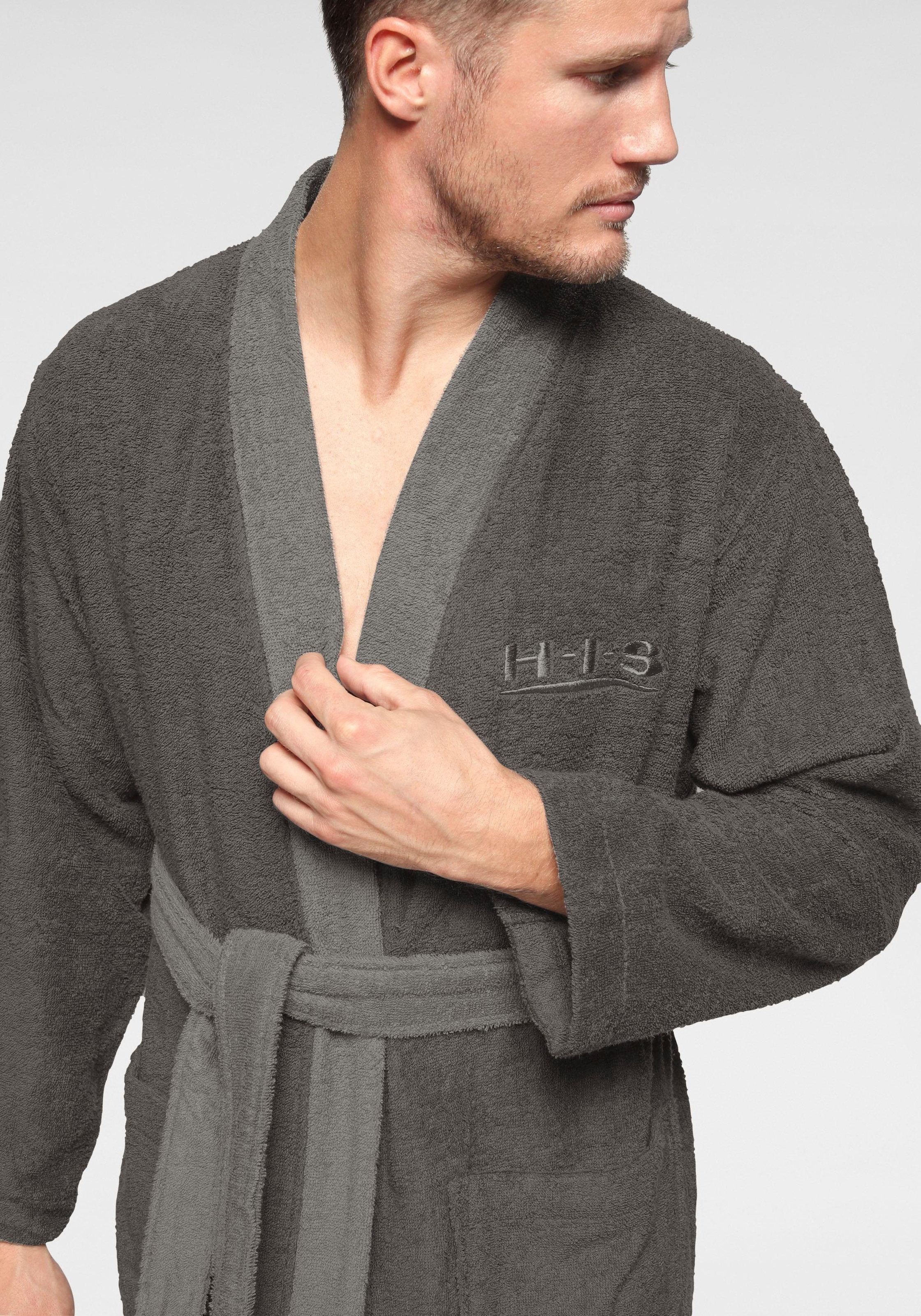 (1 & für bei »Hannes«, Schweiz kaufen Jelmoli-Versand S-3XL lang, Taschen, Unisex-Bademantel H.I.S St.), Herren, Damen online mit