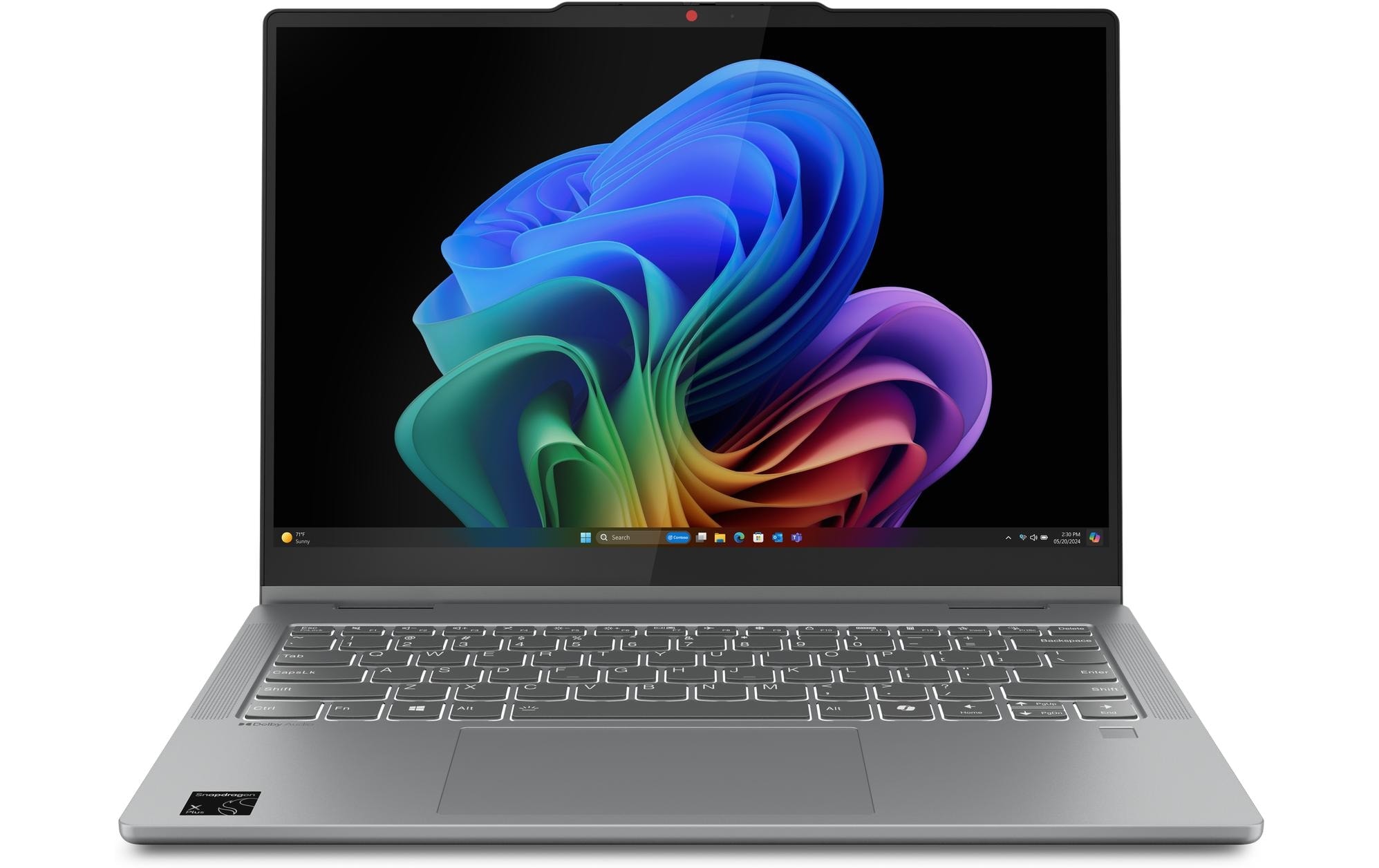 Lenovo Convertible Notebook »Notebook IdeaPad 5 2-in-1 14Q8X9 (Snapdragon)«, 35,42 cm, / 14 Zoll, Qualcomm, Snapdragon X Plus, Adreno