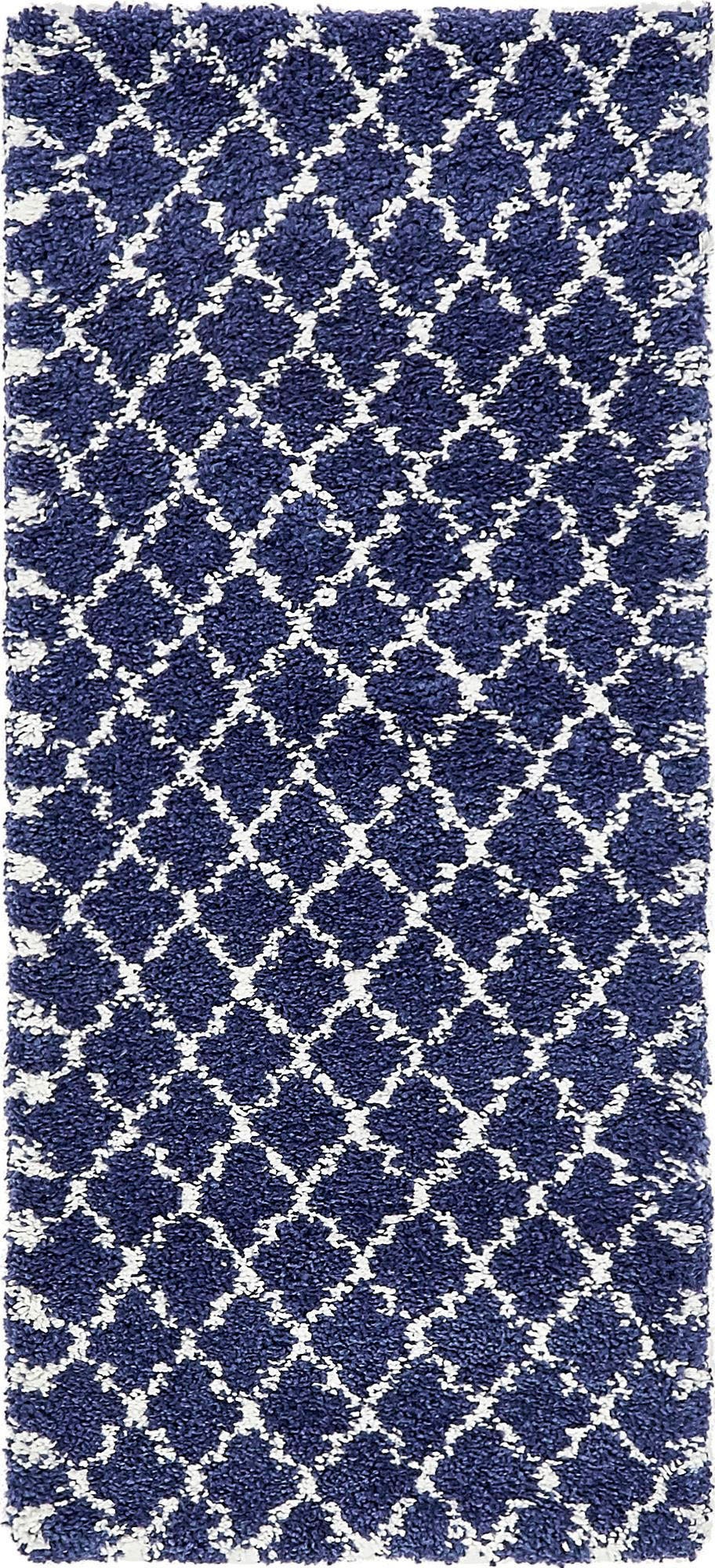 Myflair Möbel & Accessoires Hochflor-Läufer »Temara Shag Lagerräumung«, rechteckig, 51 mm Höhe, Teppich-Läufer, gewebt, weich & kuschelig