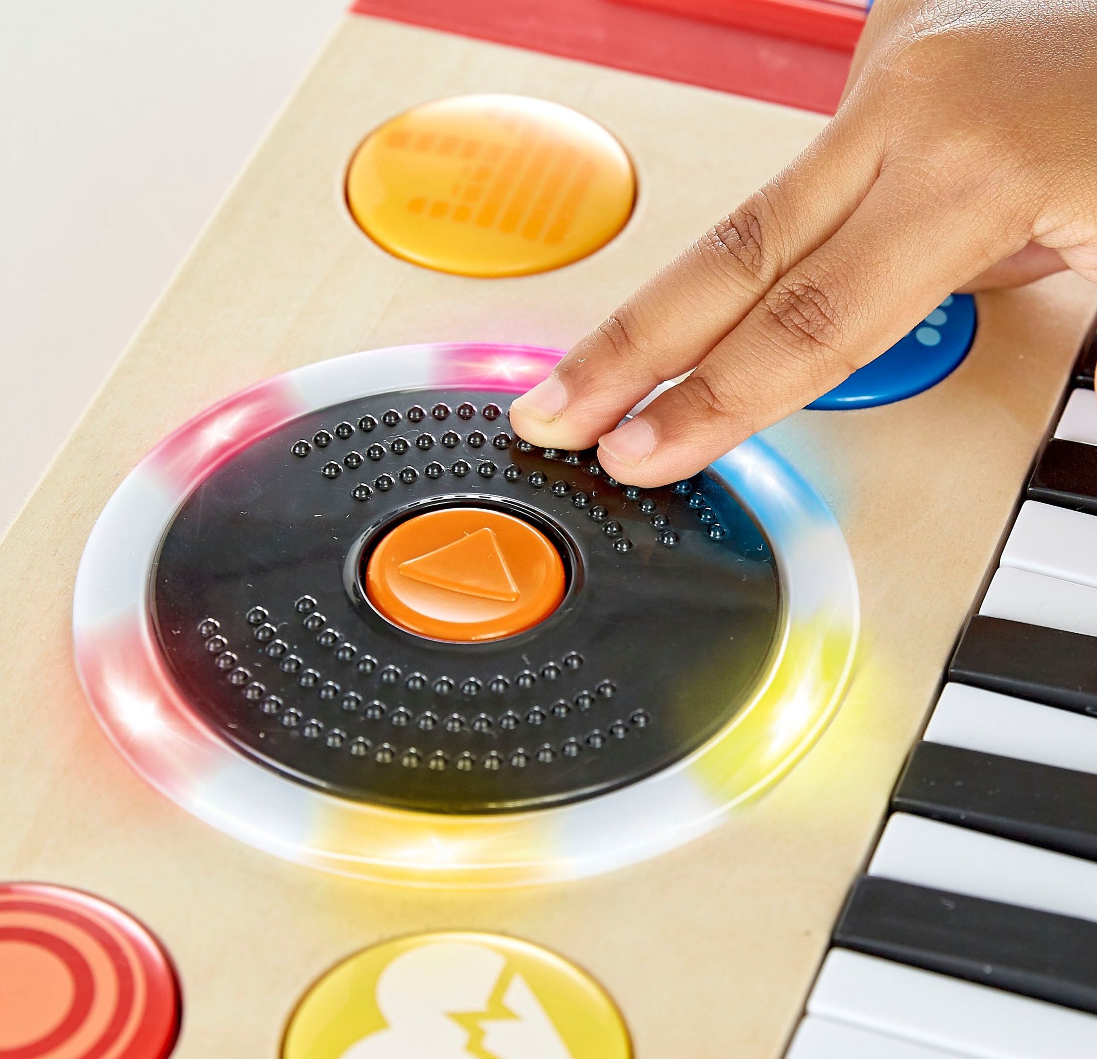Hape Spielzeug-Musikinstrument »DJ-Mischpult«, mit Licht & Sound