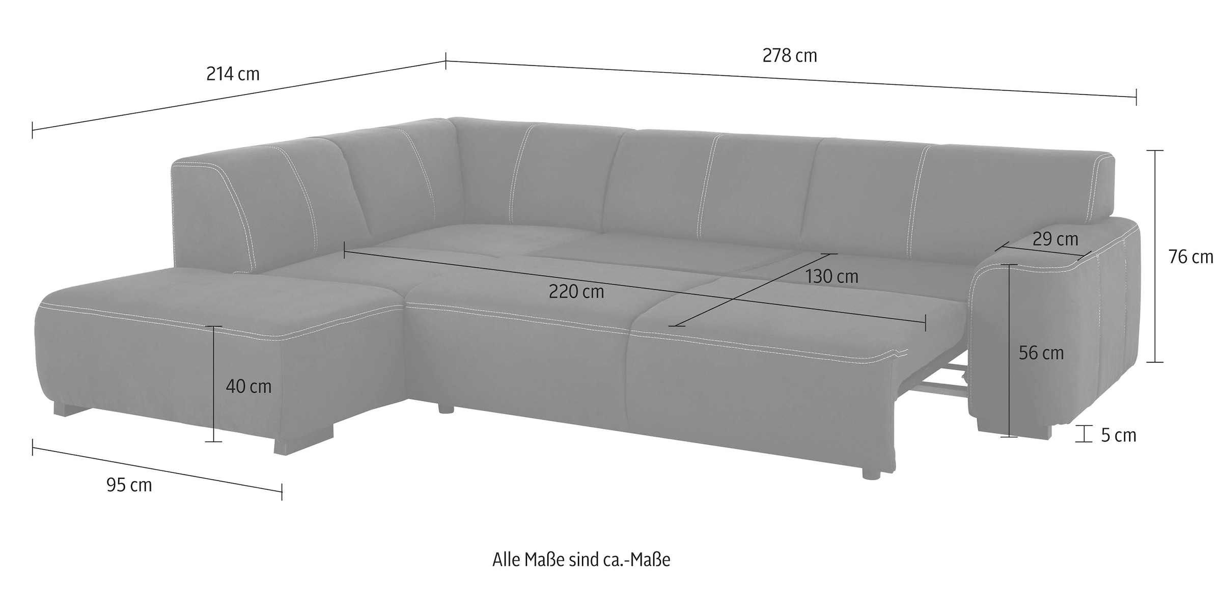 Ecksofa online im Polstermöbel & Sofas kaufen | Jelmoli-Versand