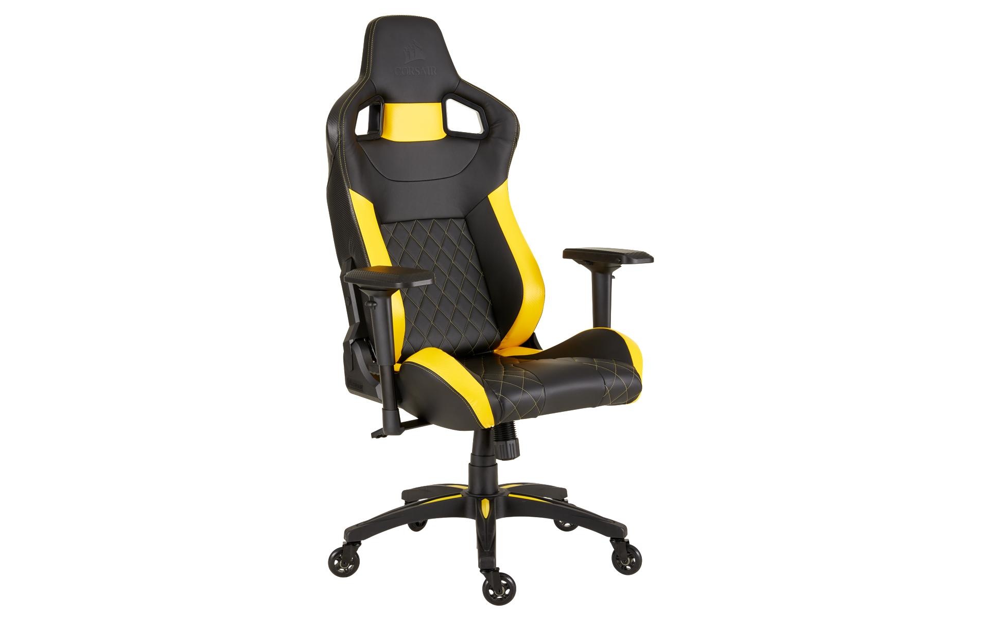 Corsair Gaming Chair »T1 RACE 2018 Schwarz Gelb«