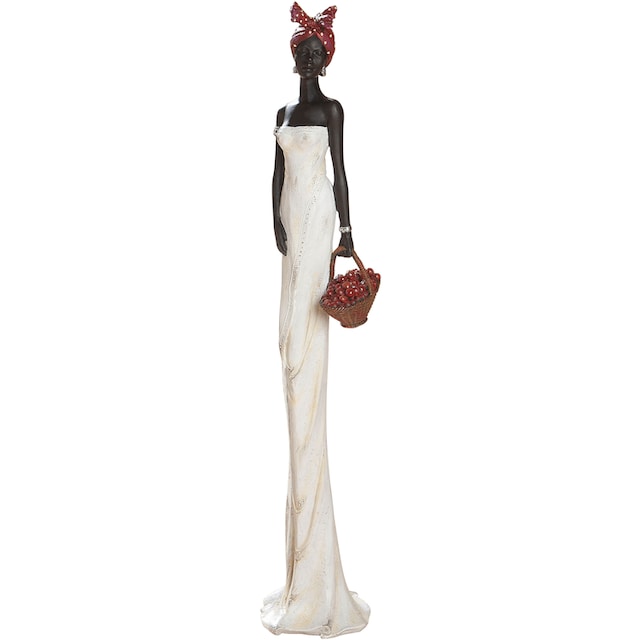 GILDE Afrikafigur »Afrikanerin Tortuga«, Höhe 82 cm, Wohnzimmer online  shoppen | Jelmoli-Versand