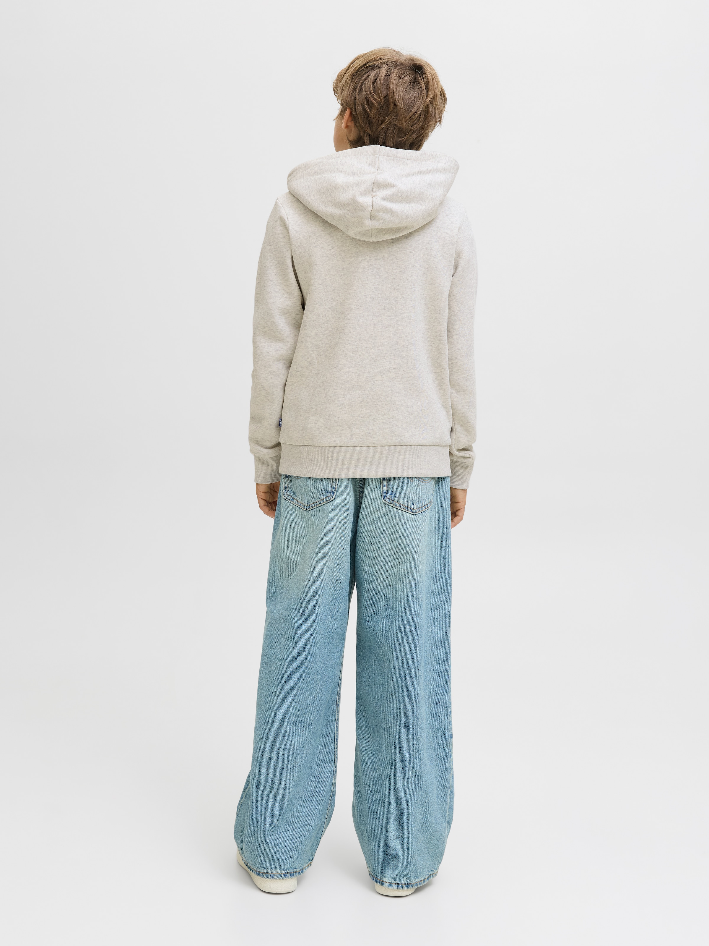 Jack & Jones Junior Kapuzensweatshirt »JJELOGO SWEAT HOOD 2 COL AW25 NOOS JNR«