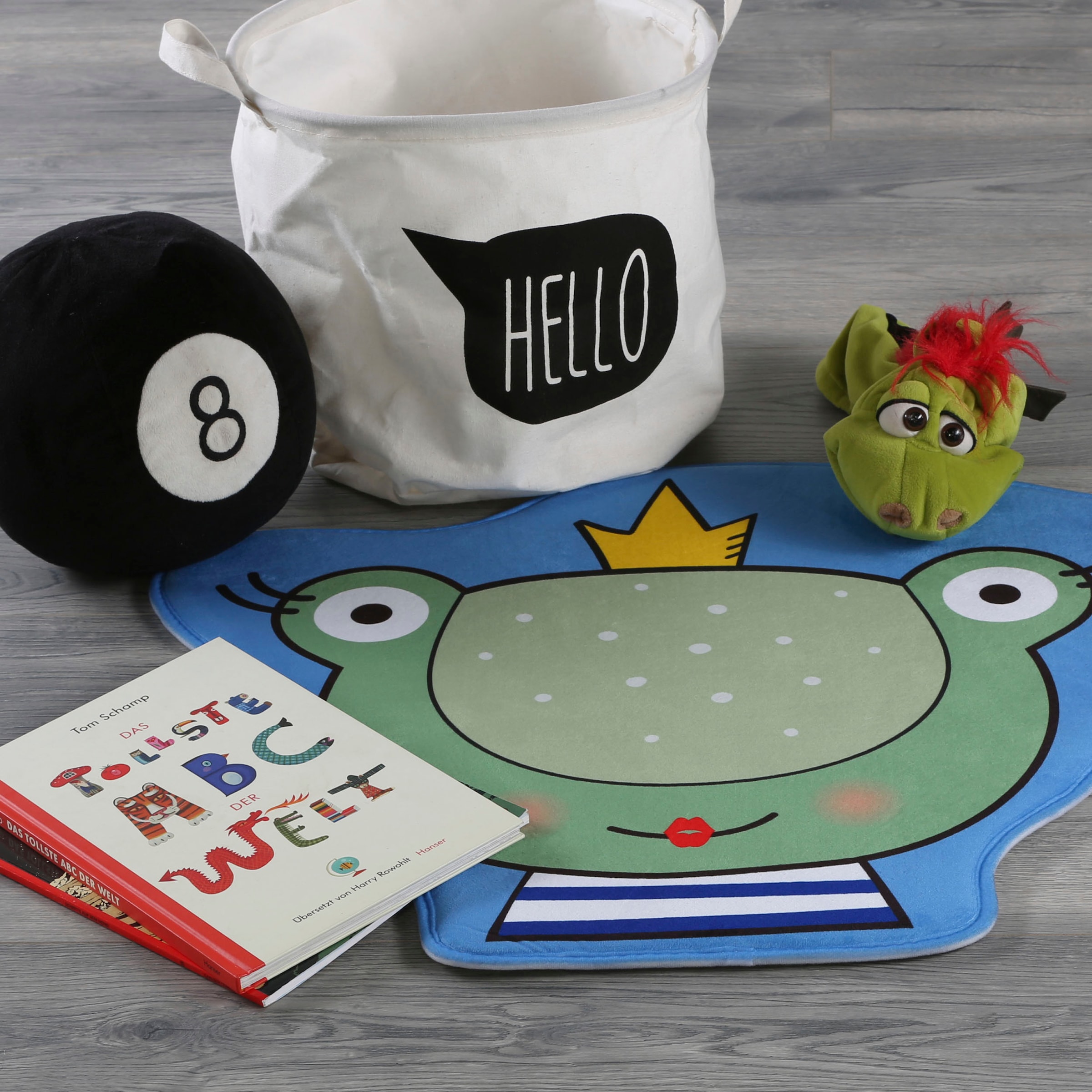 Jelmoli-Versand Kinderzimmer ordern Kinderteppich ✵ Motiv Obsession Frosch, Kids waschbar, Mila »My 146«, | online Motivform,