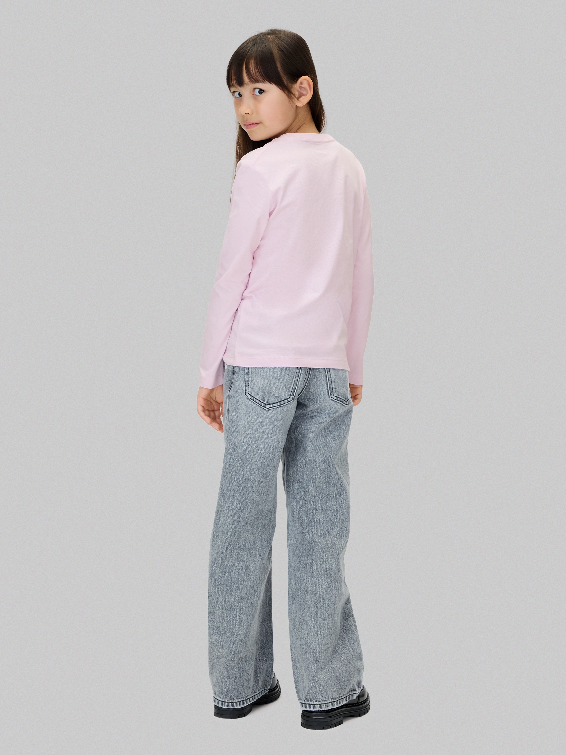Calvin Klein Jeans Langarmshirt »CHEST MONOLOGO LS T-SHIRT«, für Kinder bis 16 Jahre, Logo-Druck
