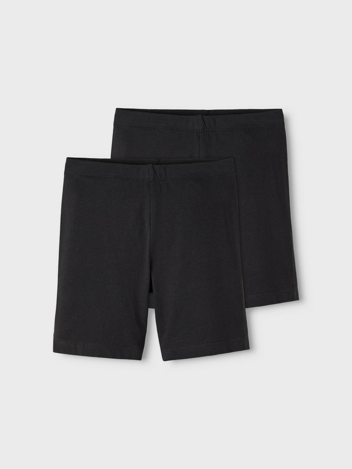 Name It Radlerhose »NKFVIVIAN 2P SOLID SHORT LEGGING NOOS«, (Packung, 2 tlg.)