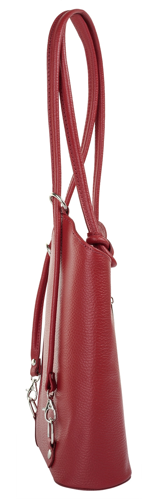 Cluty Cityrucksack, echt Leder, Made in Italy