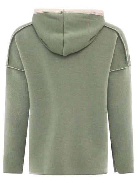 Zwillingsherz Hoodie »"Positive Mind"«, mit Kapuze, 3/4 Arm und Stempeldruck