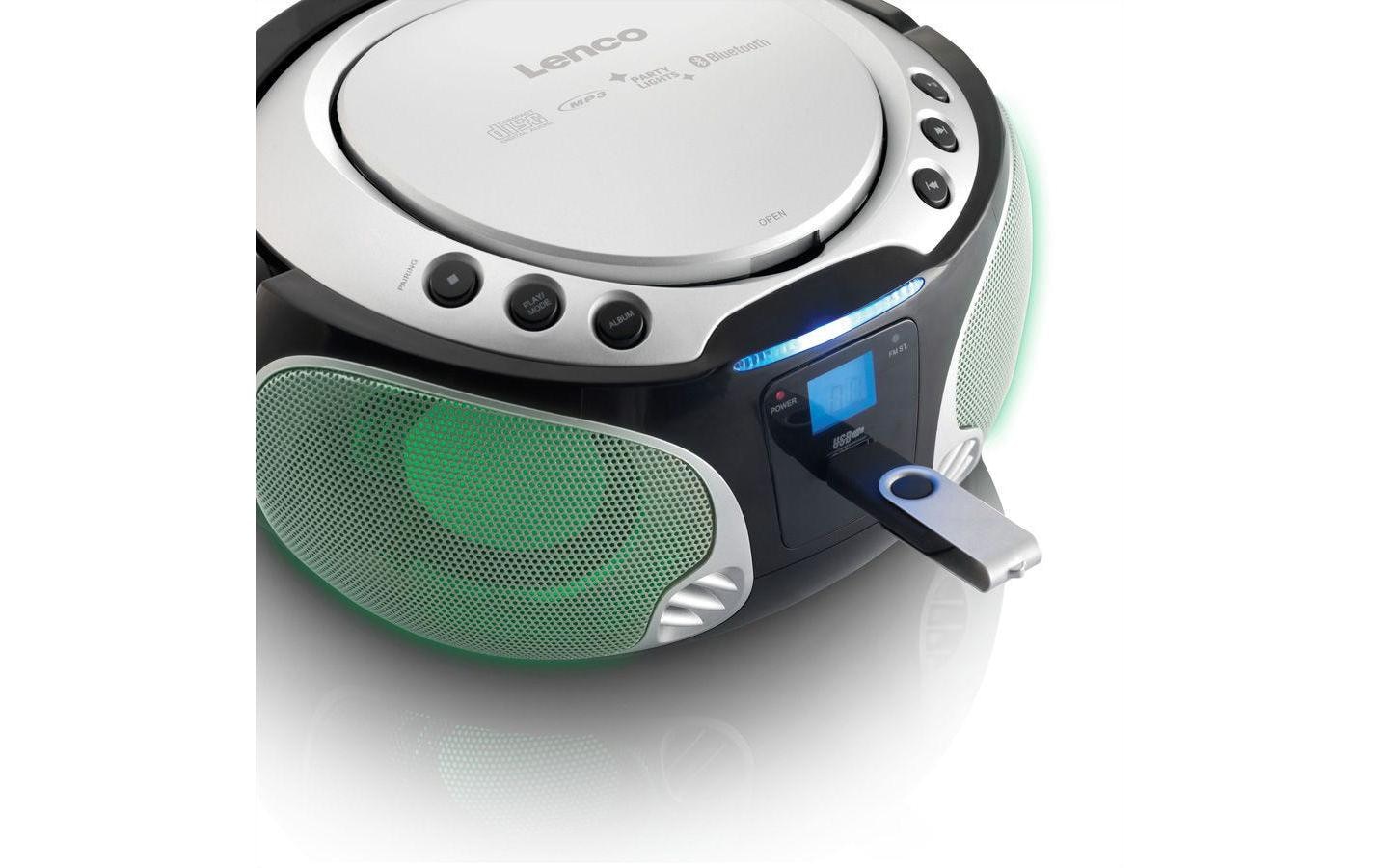 Lenco FM-Tuner) »MC-020 Mehrfarbig«, ➥ Microanlage (Bluetooth jetzt | Jelmoli-Versand kaufen