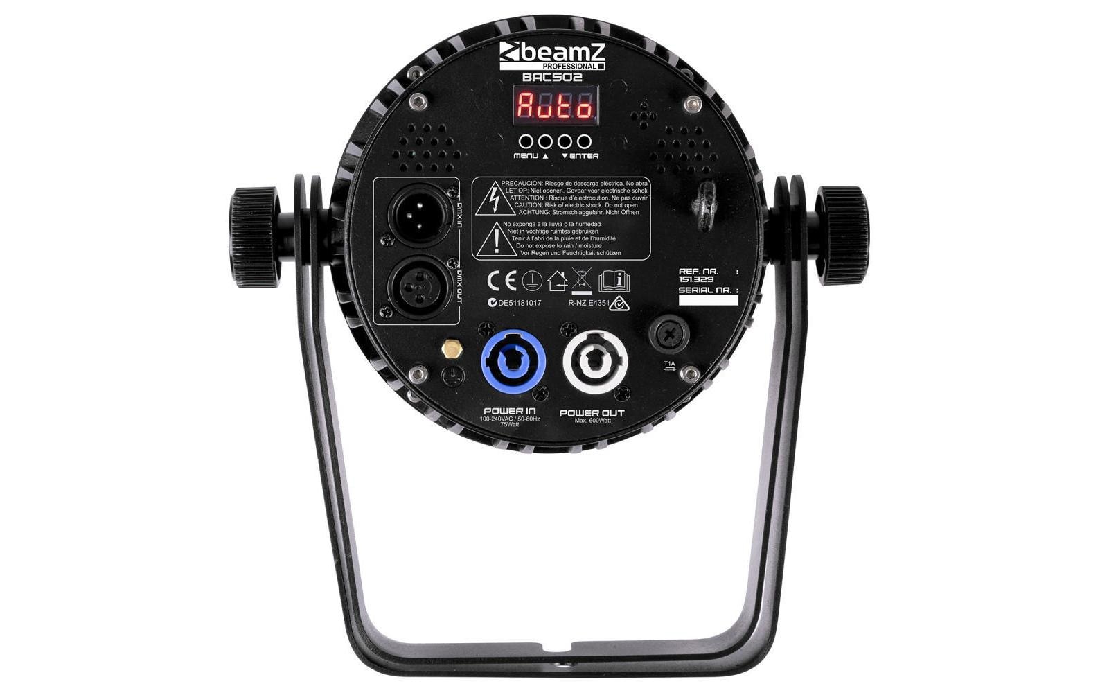 BeamZ Discolicht »Pro BAC500 Alu LED PAR«