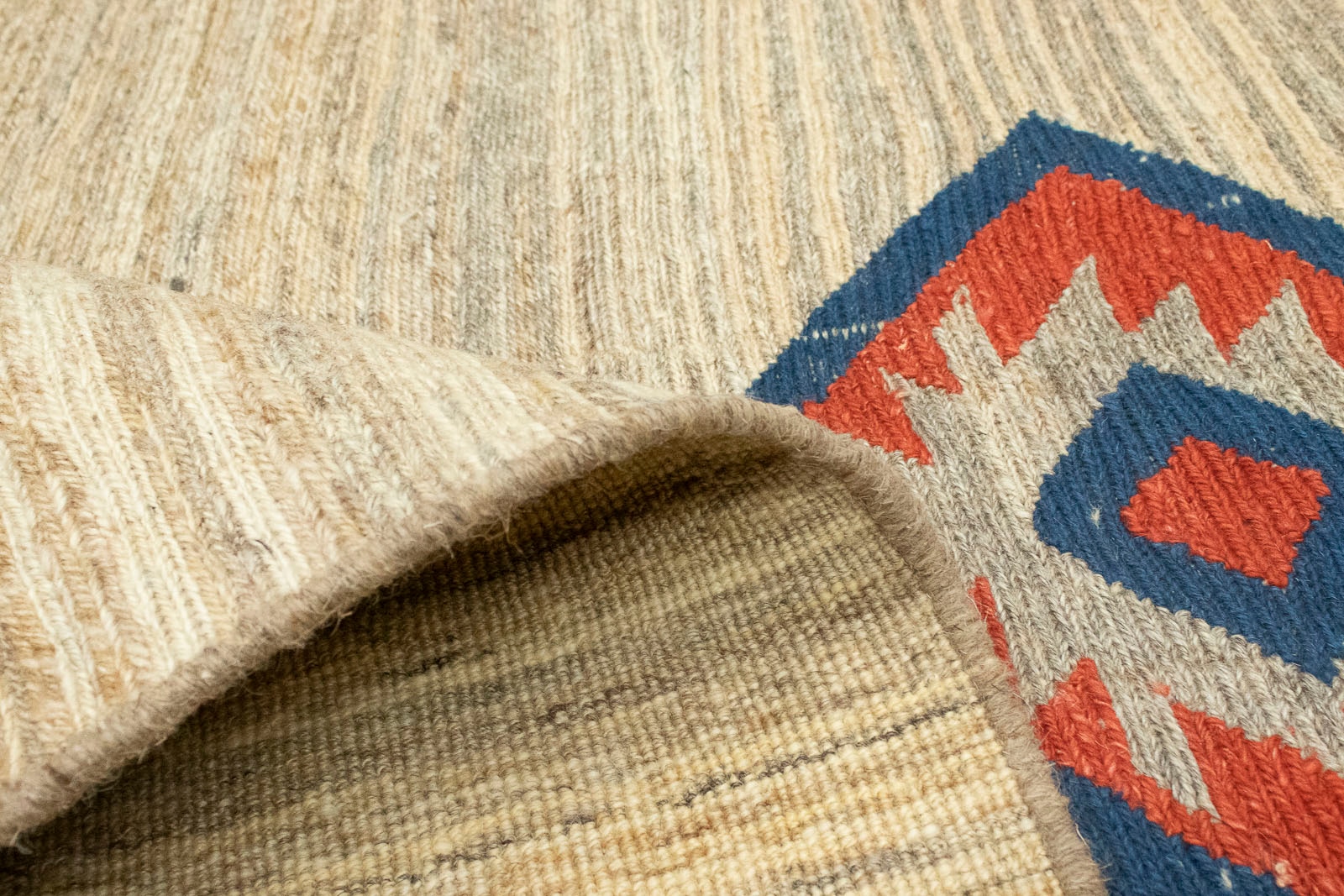 morgenland Wollteppich »Gabbeh | beige«, Teppich handgeknüpft shoppen online Jelmoli-Versand handgeknüpft rechteckig