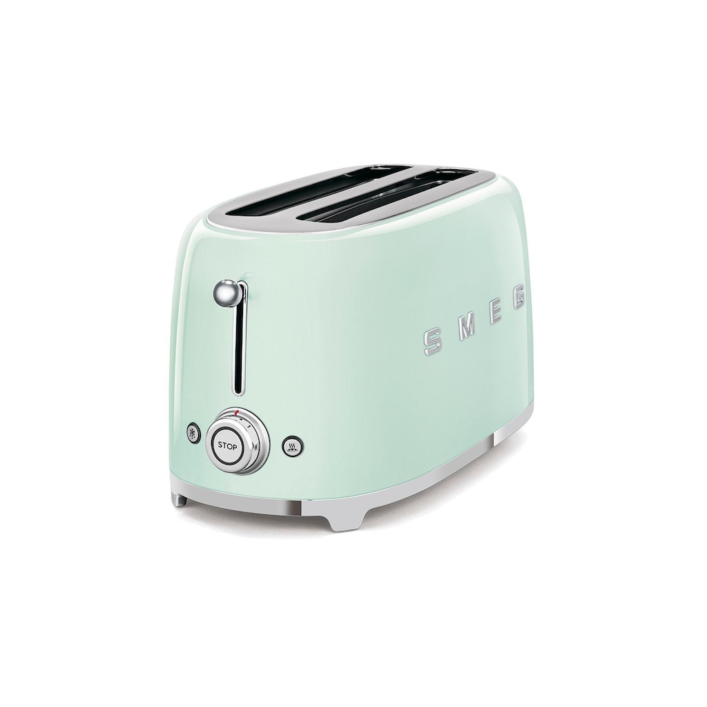 Smeg Toaster »50s Style TSF02PGEU G«, für 4 Scheiben, 1500 W