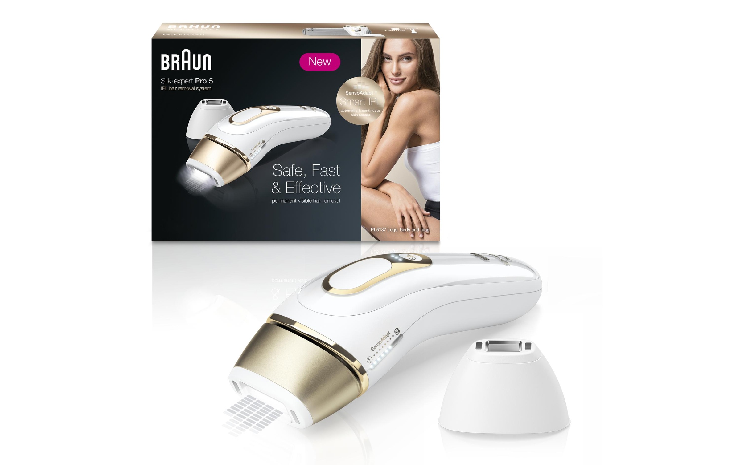 Braun IPL-Haarentferner »Silk-expert Pro 5 PL5117«, 400000 Lichtimpulse