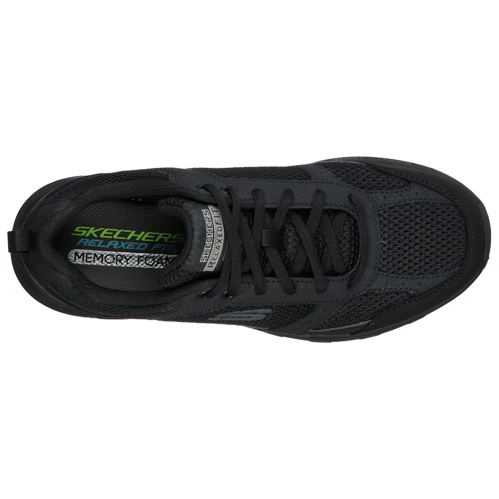 Skechers Sneaker »OAK CANYON-VERKETTA«, mit Relaxed Fit-Ausstattung, Freizeitschuh, Halbschuh, Schnürschuh