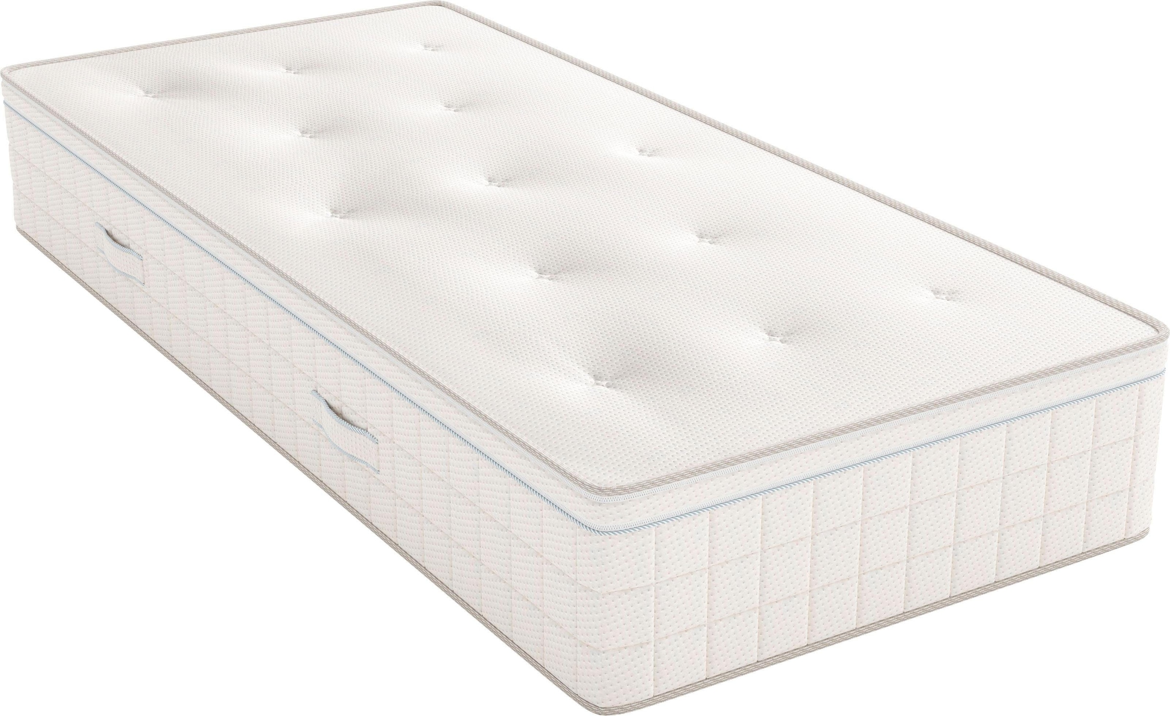 Schlaraffia Boxspringmatratze »Matratze Air Boxspring mit Topper, in 90x200 cm und weiteren Grössen«, 33 cm hoch, Raumgewicht: 43 kg/m³, 882 Federn, (1 St.), mit abnehmbaren Topper