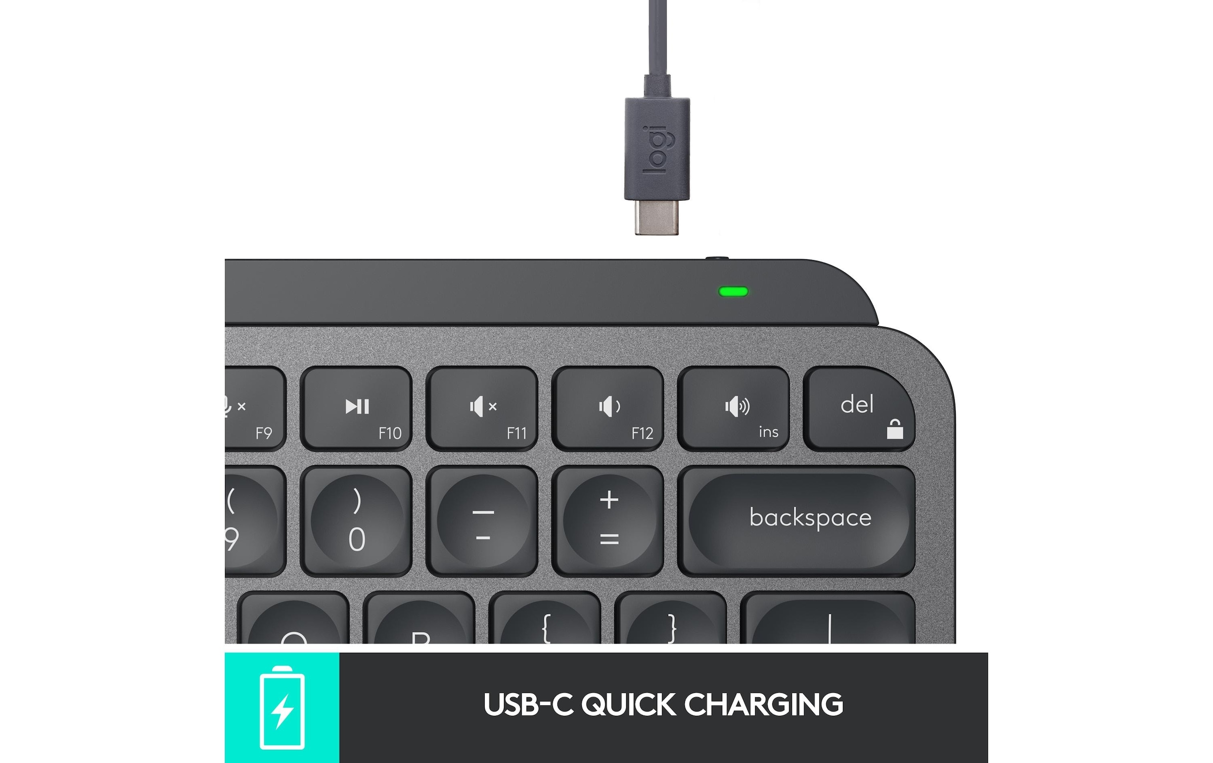 Logitech Tastatur »Logitech MX Keys Mini graphite«