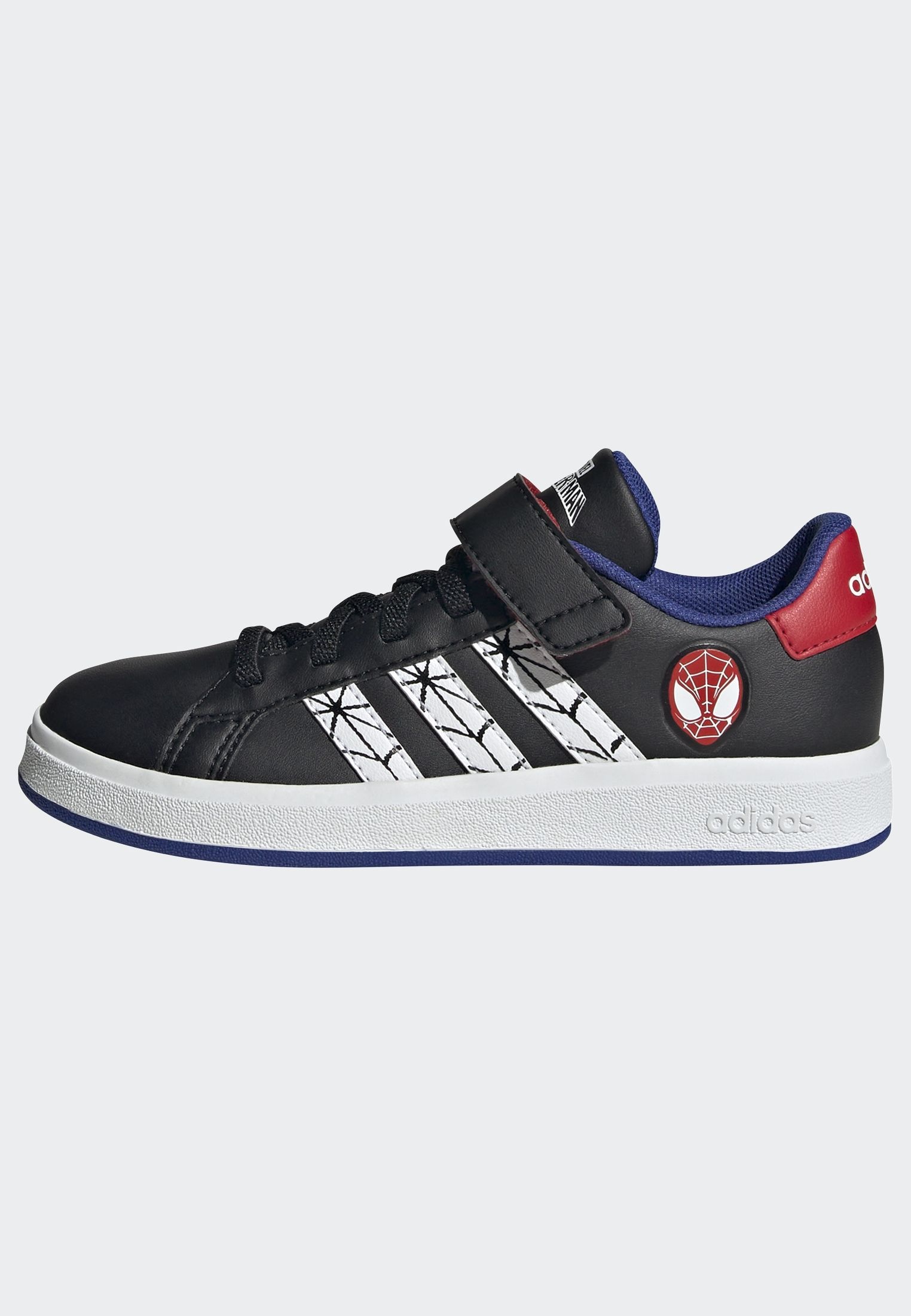 adidas Sportswear Sneaker »ADIDAS MARVEL SPIDER-MAN KIDS GRAND COURT SCHUH«, Design auf den Spuren des adidas Superstar