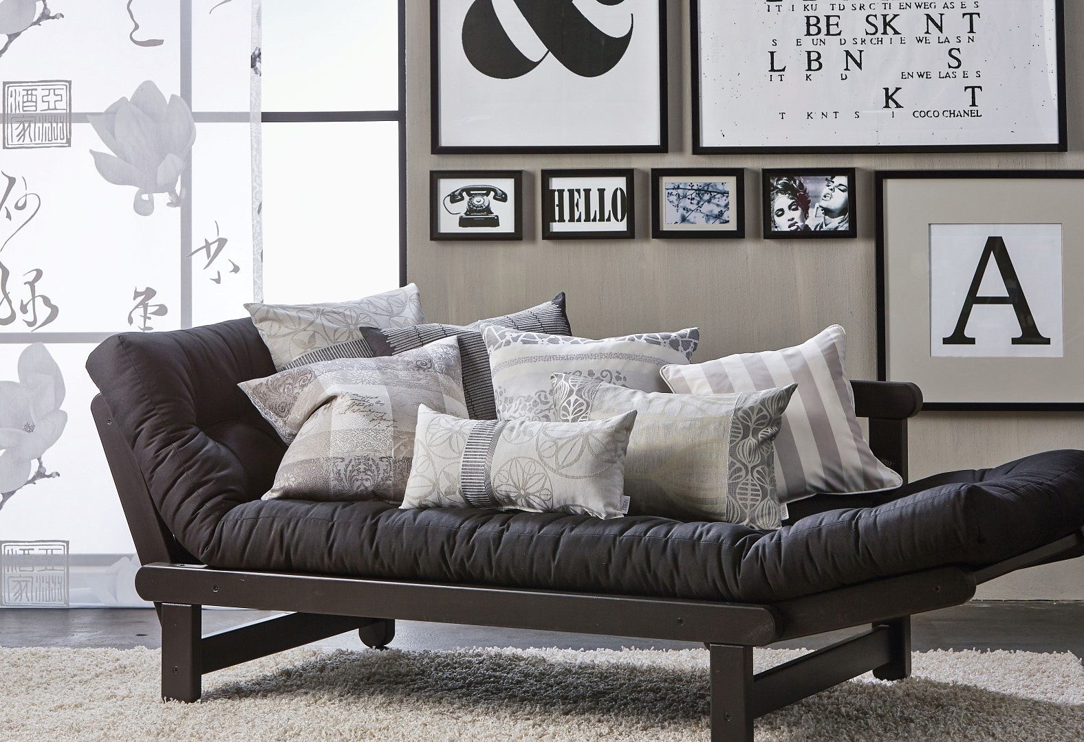 APELT Dekokissen "3042 Zeitlos elegantes Jacquardmotiv" Kissenhülle mit Füllung, 1 Stück