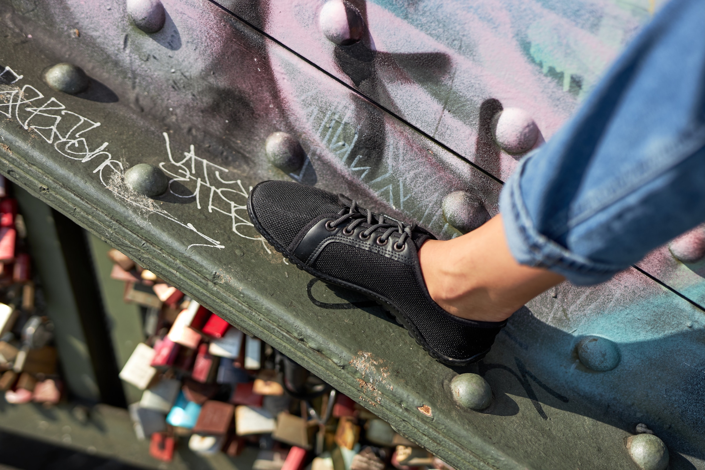 Leguano Barfussschuh »CITY«, mit extrem biegsamer Laufsohle, Freizeitschuh, Halbschuh, Schnürschuh