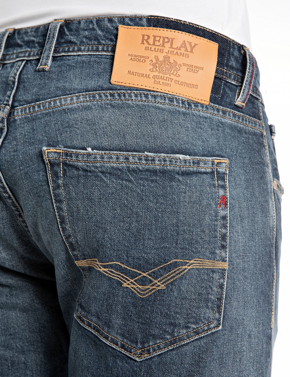 Replay Straight-Jeans »GROVER«, in vielen verschiedenen Waschungen, mit Stretch