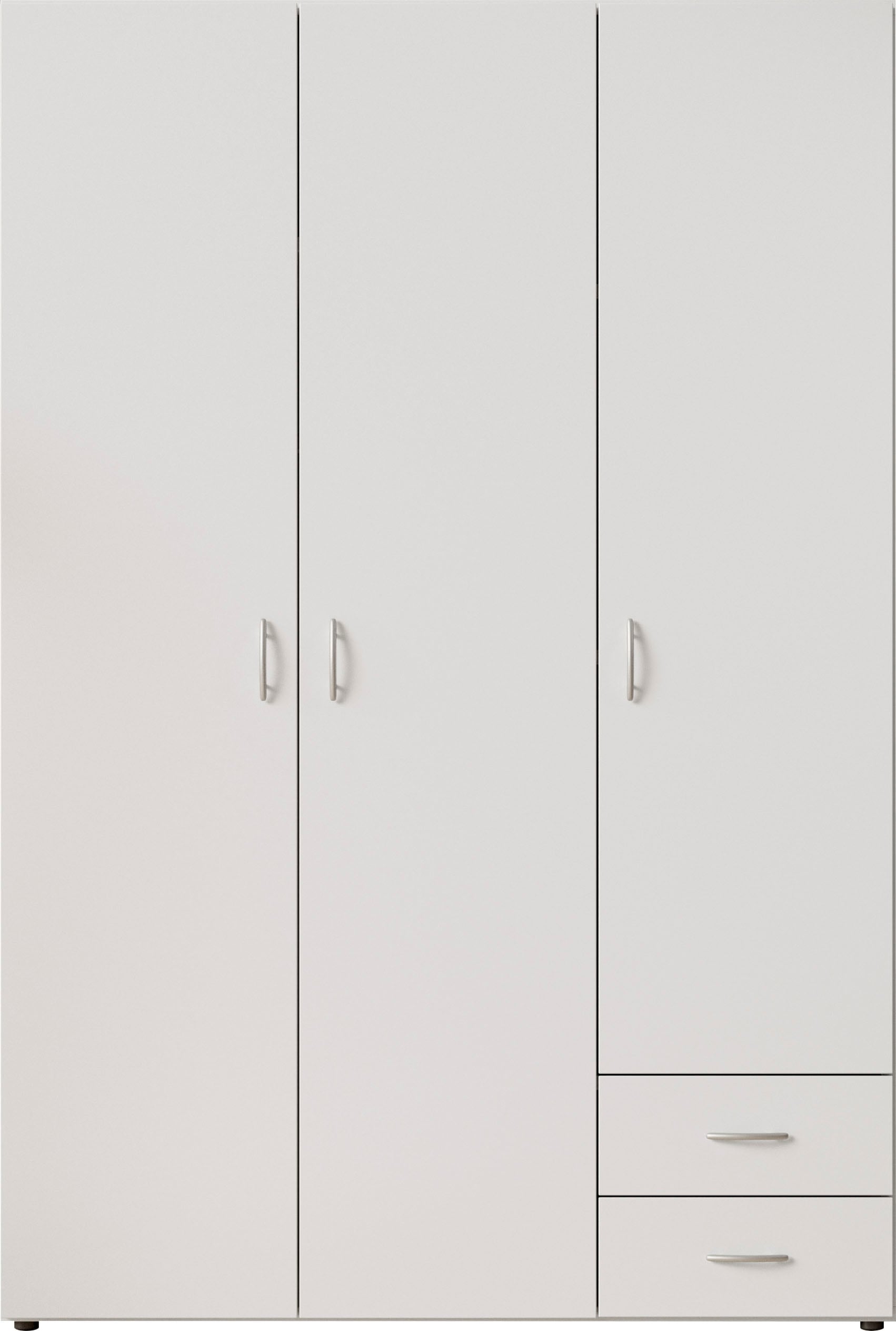 Schlafkontor Drehtürenschrank »Base Kleiderschrank Garderobe Hochschrank Wäscheschrank«, Bega Schrank Schlafzimmer Bestseller in 3 Breiten und 2 Farben