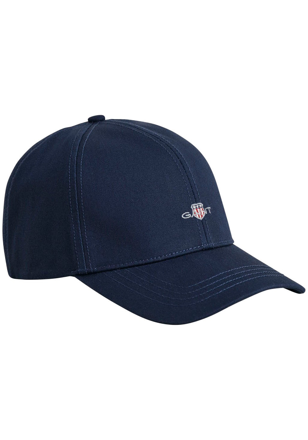 ❤ Gant Baseball Cap »UNISEX. SHIELD HIGH CAP«, mit Logostickerei vorne,  100% Baumwolle, Classic entdecken im Jelmoli-Online Shop | V-Pullover