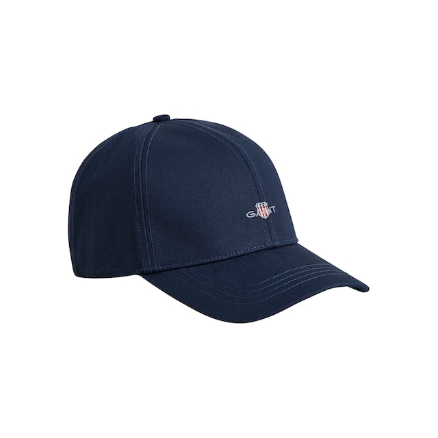 ❤ Gant Baseball Cap »UNISEX. SHIELD HIGH CAP«, mit Logostickerei vorne,  100% Baumwolle, Classic entdecken im Jelmoli-Online Shop