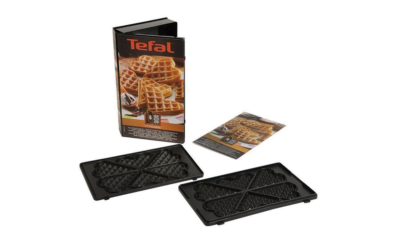 Tefal Backblech »Snack Coll. Herzwaffeln«, Aluminium