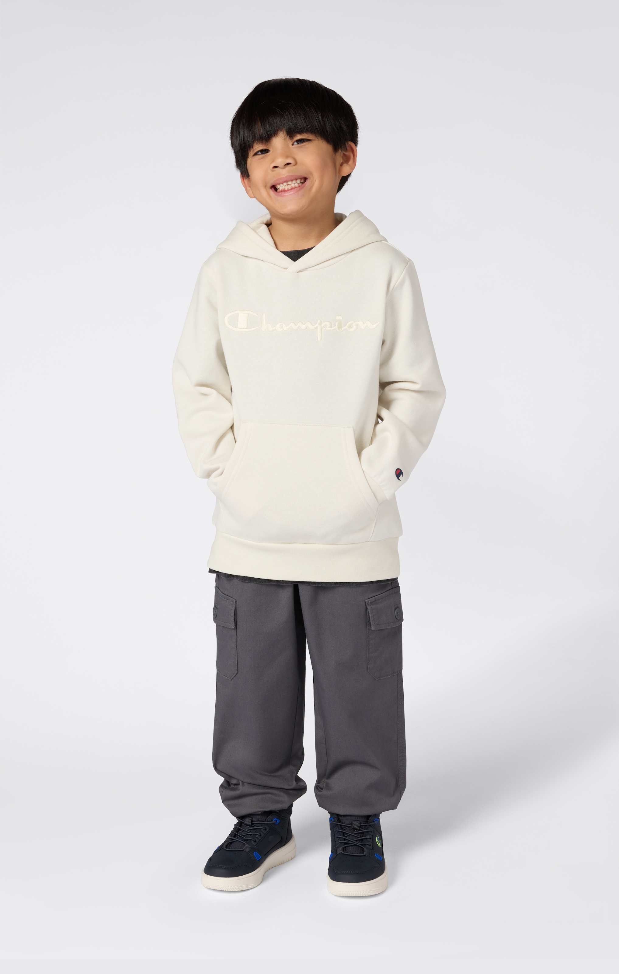 Champion Kapuzensweatshirt »ICONS TONAL Hoodie Large Logo«, (1 tlg.)