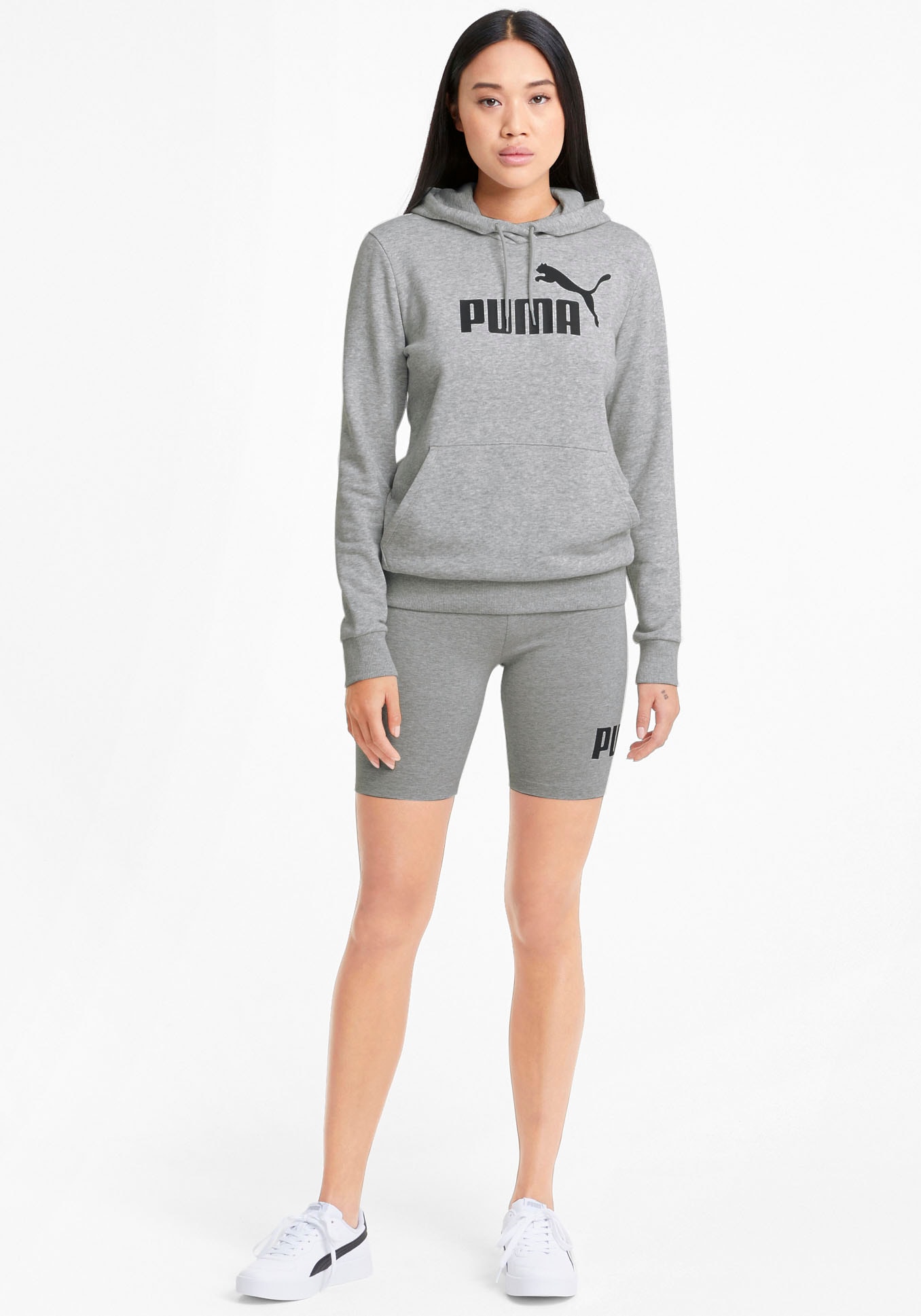 PUMA Kapuzensweatshirt »ESS LOGO HOODIE TR«