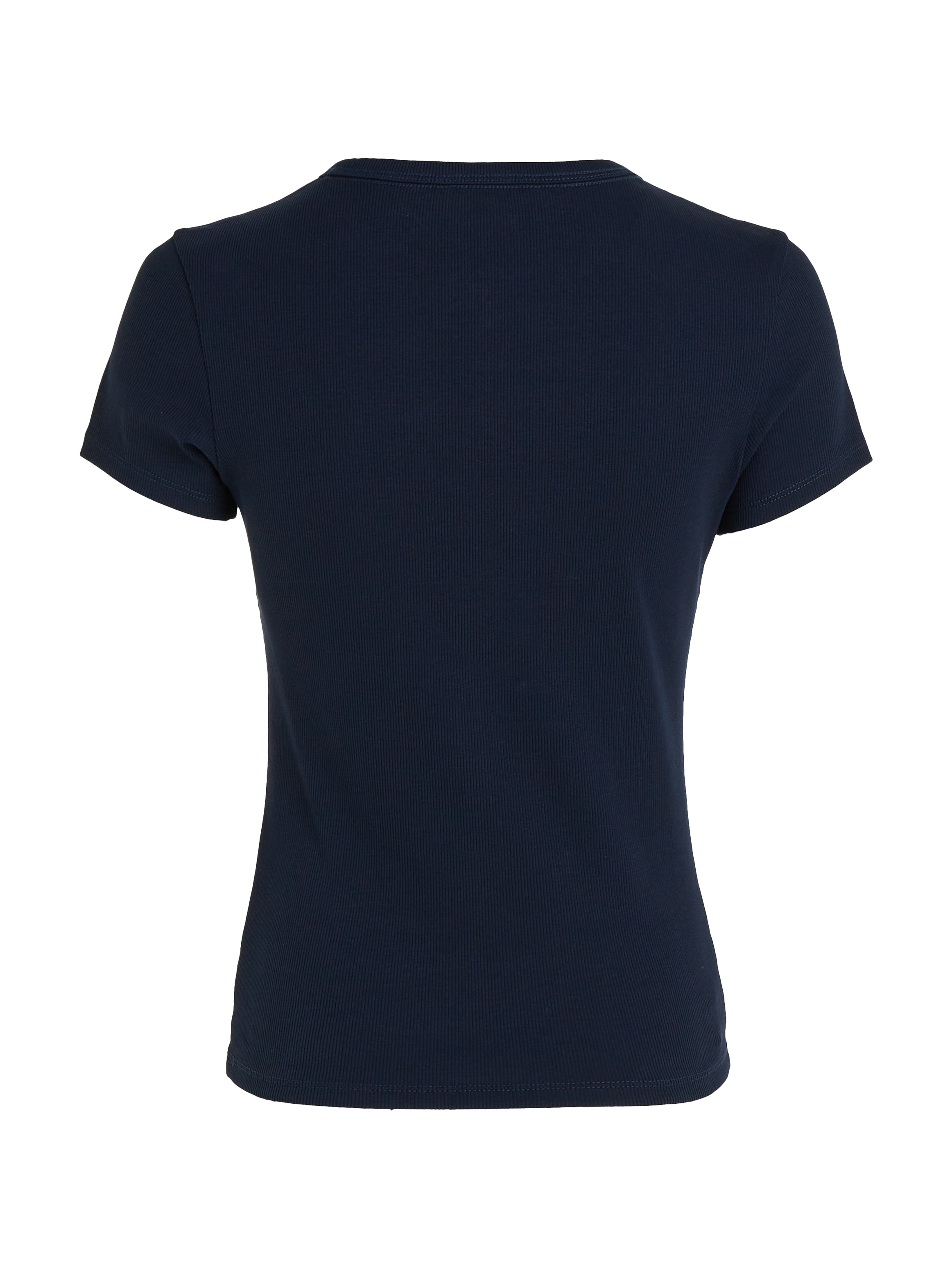 Tommy Jeans Curve T-Shirt »Slim Essential Rib«, Grosse Grössen
