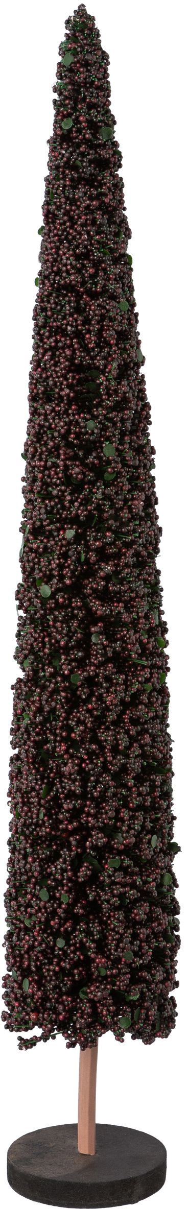 Creativ deco Dekobaum »Weihnachtsdeko«, online hochwertiger Perlen cm verziert, Höhe kaufen | mit 60 auf Jelmoli-Versand Holzbase