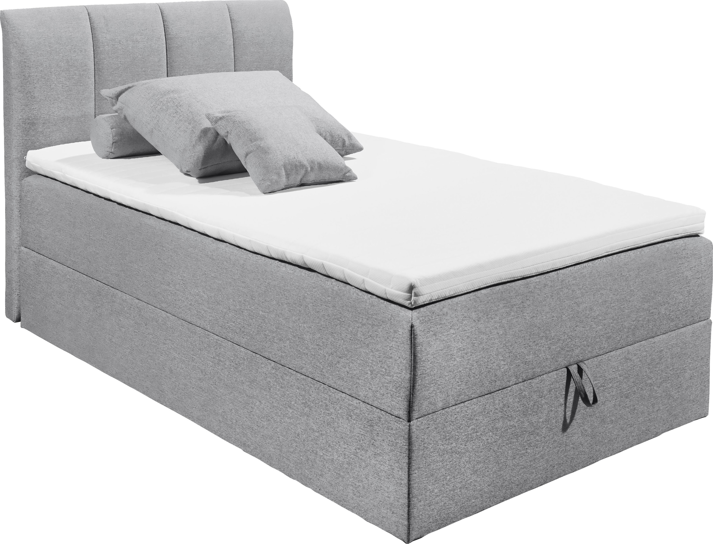 ED EXCITING DESIGN Boxbett »"Granada" inkl. Bettkasten und Topper«, erhältlich in den Grössen 120x200cm & 180x200cm